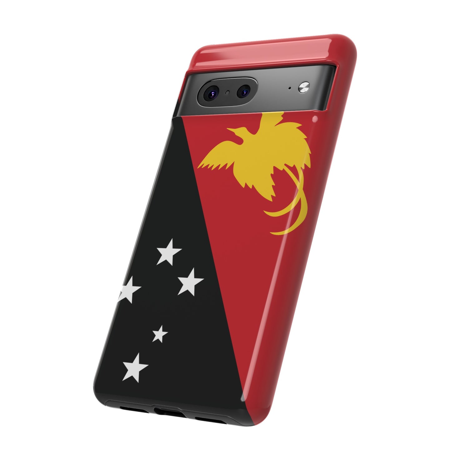 Papa New Guinea Flag Phone Case | iPhone 15 Plus/ Pro, 14, 13, 12| Google Pixel 7, Pro, 5| Samsung Galaxy S23 All Major Phone Models