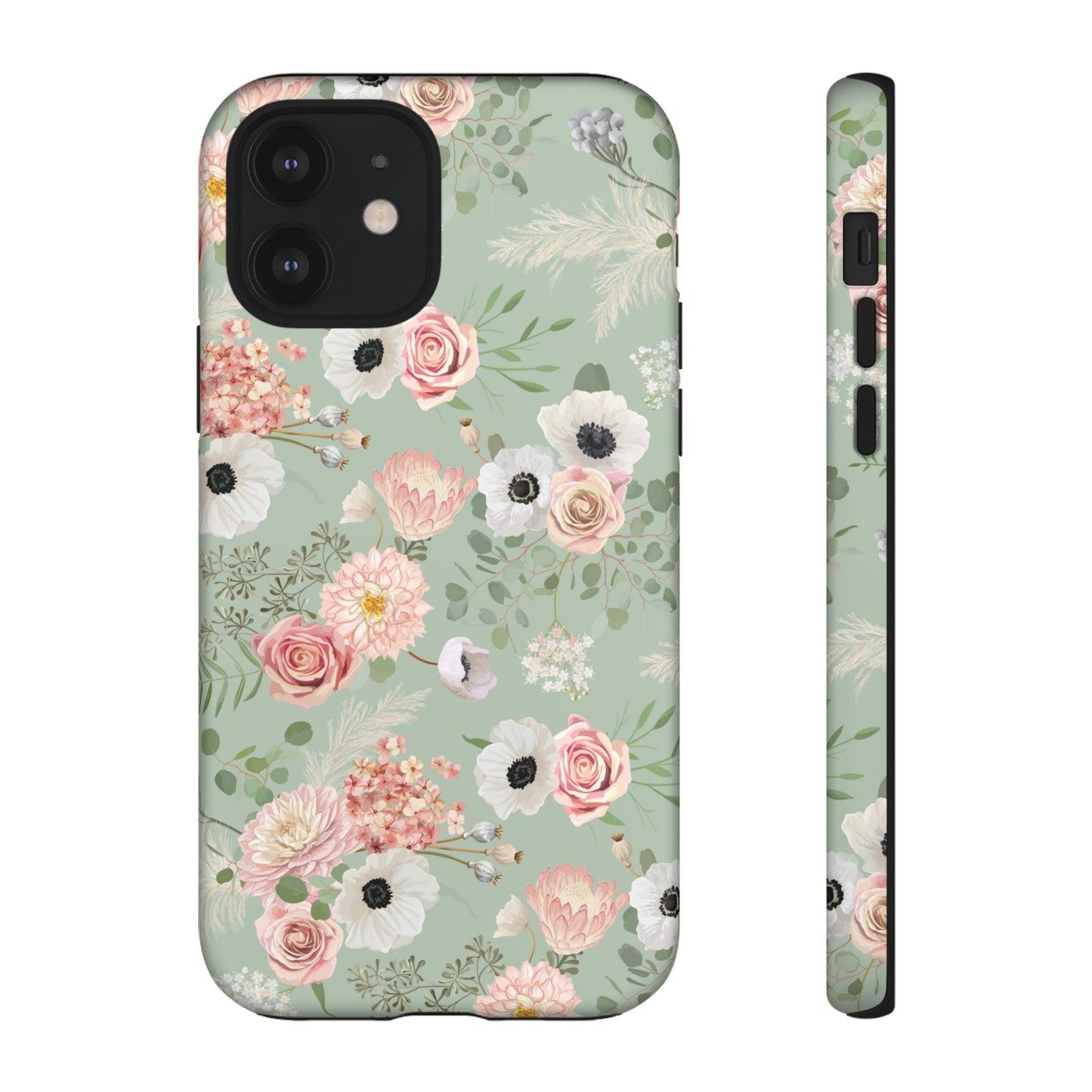 Pastel Flowers Phone Case | iPhone 15 Plus/ Pro, 14, 13, 12| Google Pixel 7, Pro, 5| Samsung Galaxy S23 All Major Phone Models