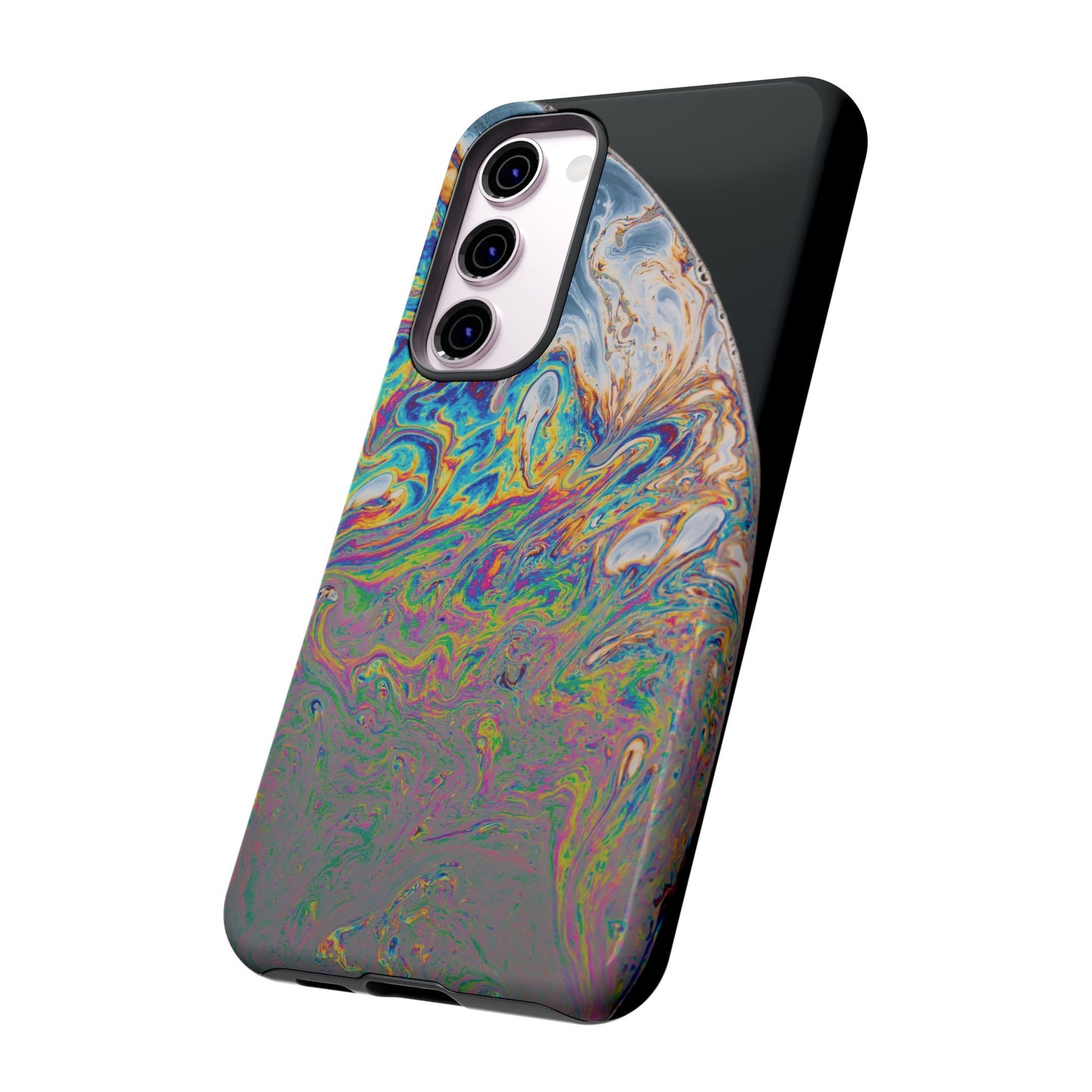 Rainbow Orb Wallpaper Phone Case | iPhone 15 Plus/ Pro, 14, 13, 12| Google Pixel 7, Pro, 5| Samsung Galaxy S23 All Major Phone Models