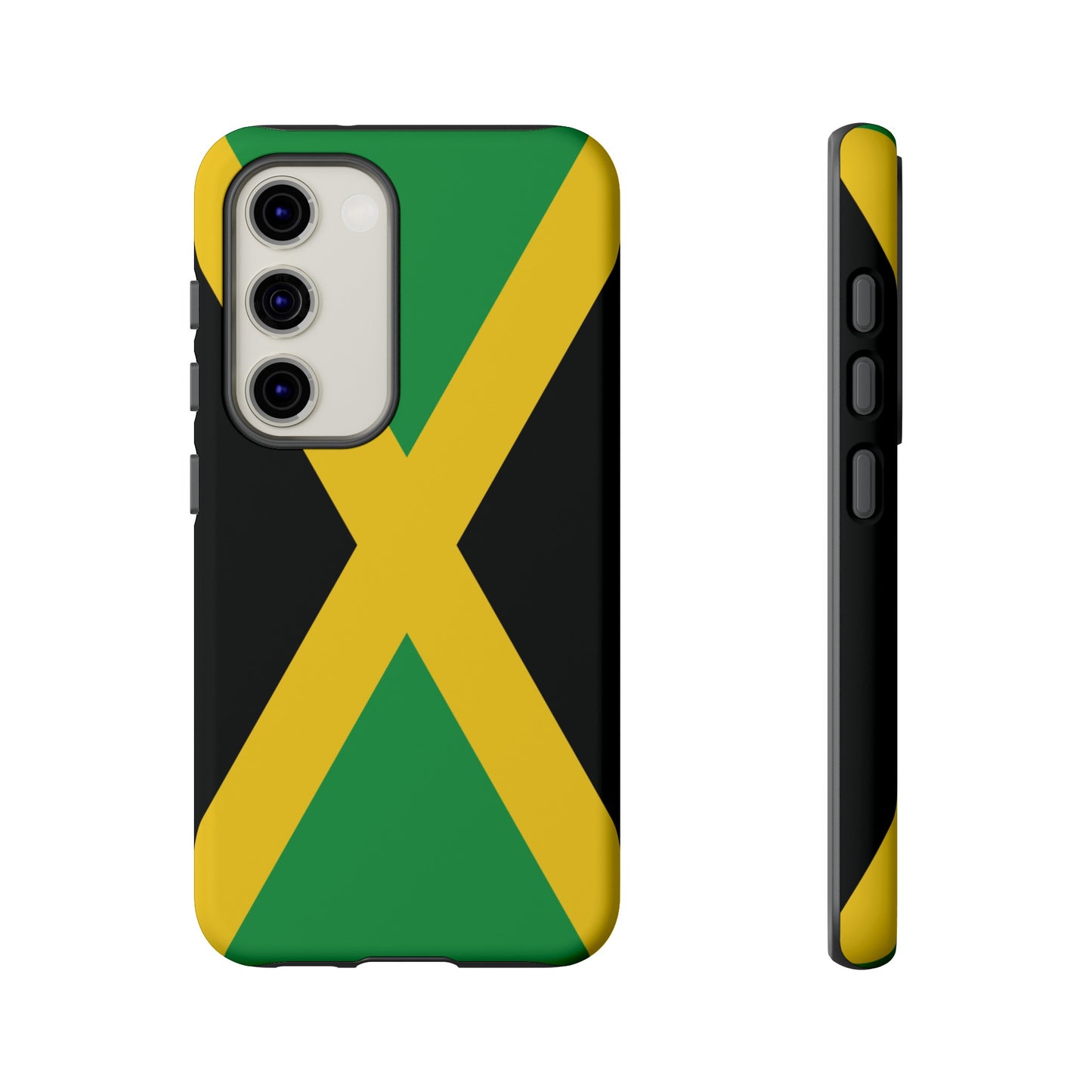 Jamaica Flag Phone Case | iPhone 15 Plus/ Pro, 14, 13, 12| Google Pixel 7, Pro, 5| Samsung Galaxy S23 All Major Phone Models