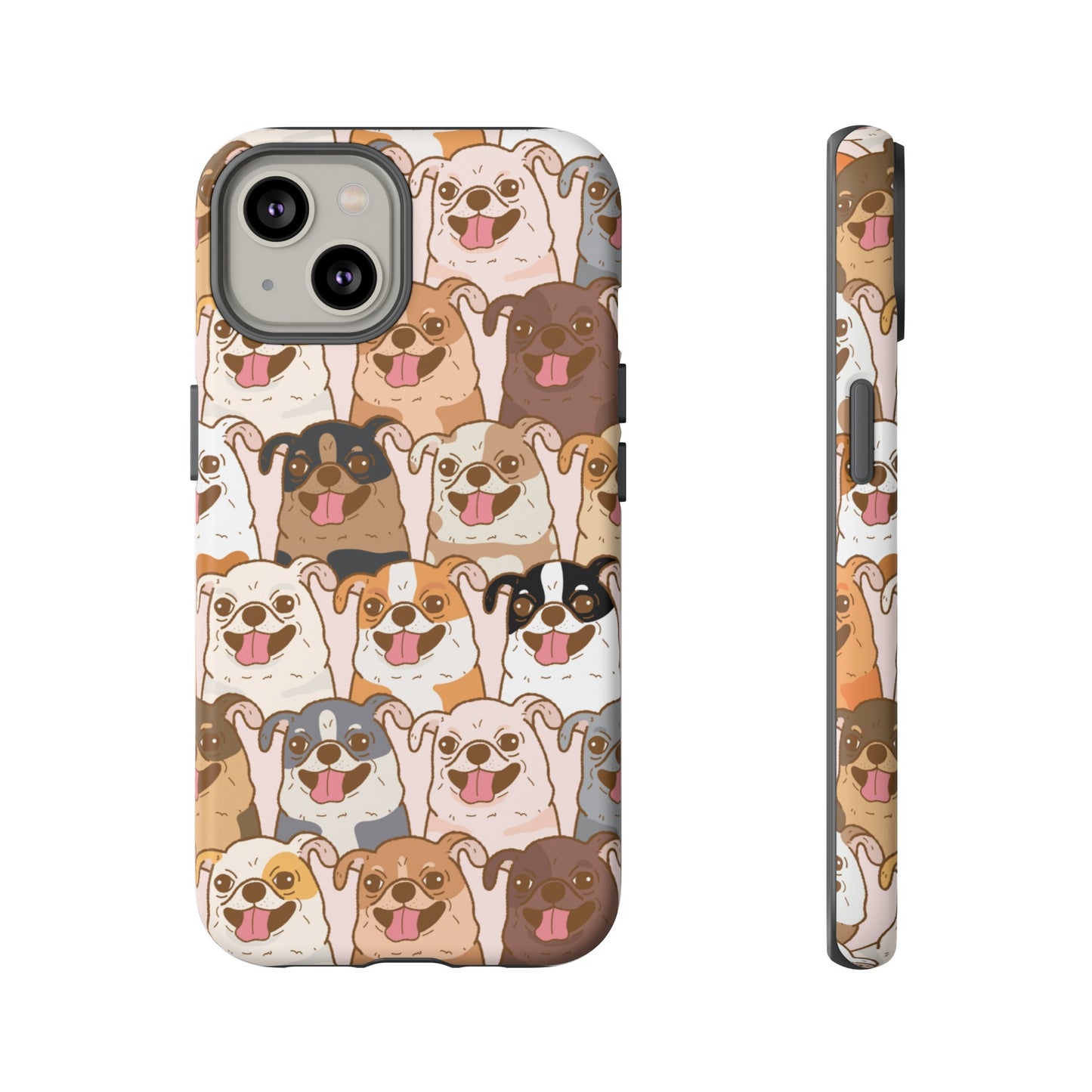 Dog Line Up Phone Case | iPhone 15 Plus/ Pro, 14, 13, 12| Google Pixel 7, Pro, 5| Samsung Galaxy S23 All Major Phone Models