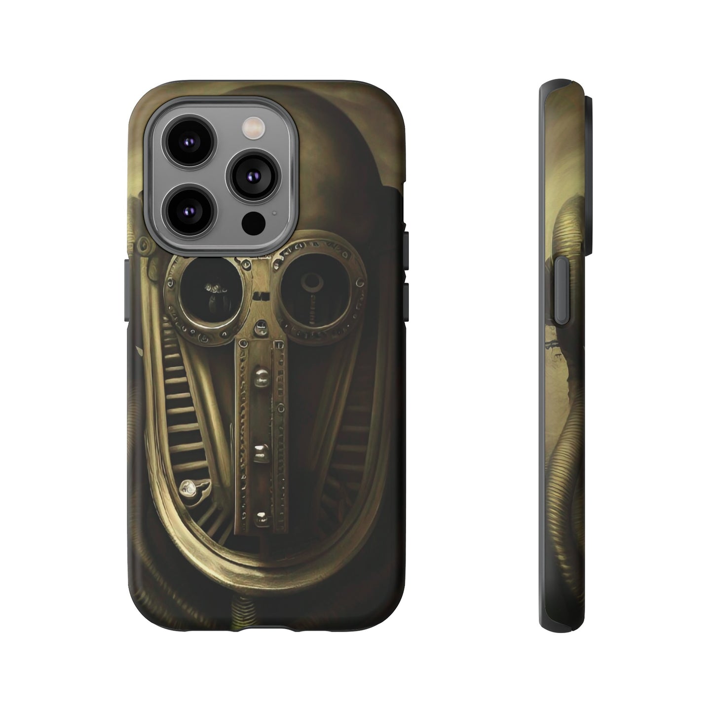 Sci-Fi Helmet Wallpaper Phone Case | iPhone 15 Plus/ Pro, 14, 13, 12| Google Pixel 7, Pro, 5| Samsung Galaxy S23 All Major Phone Models