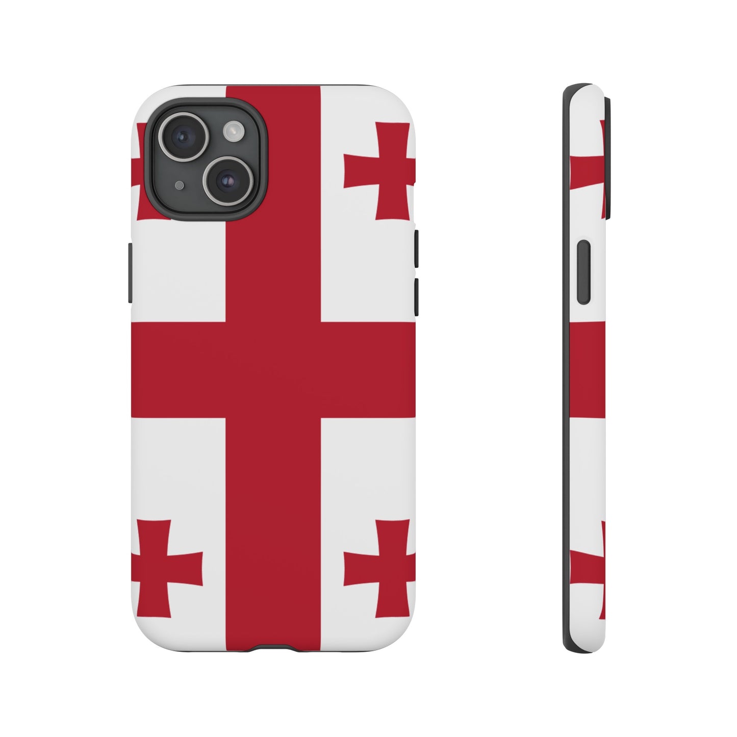 Georgia Flag Phone Case | iPhone 15 Plus/ Pro, 14, 13, 12| Google Pixel 7, Pro, 5| Samsung Galaxy S23 All Major Phone Models