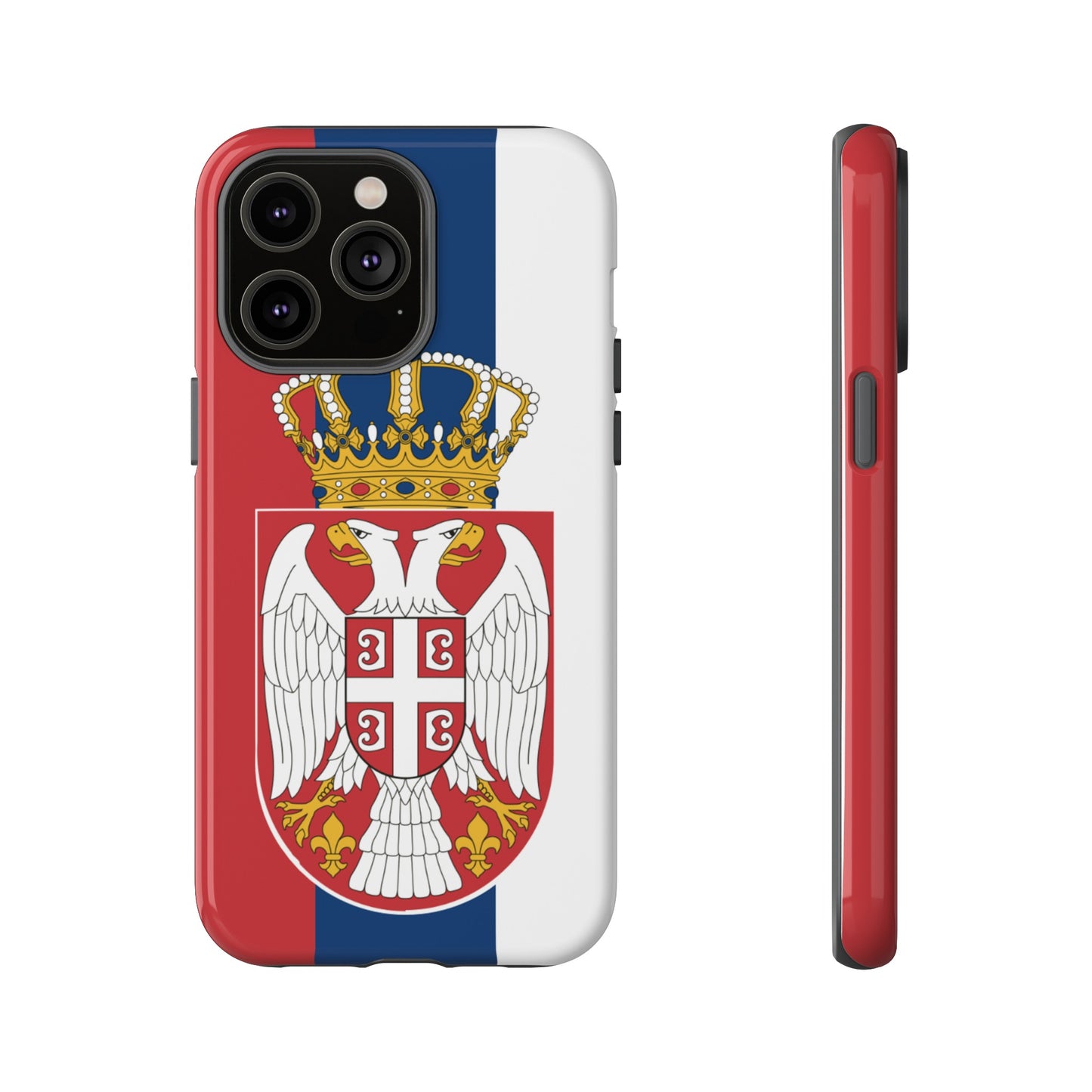 Serbia Flag Phone Case | iPhone 15 Plus/ Pro, 14, 13, 12| Google Pixel 7, Pro, 5| Samsung Galaxy S23 All Major Phone Models