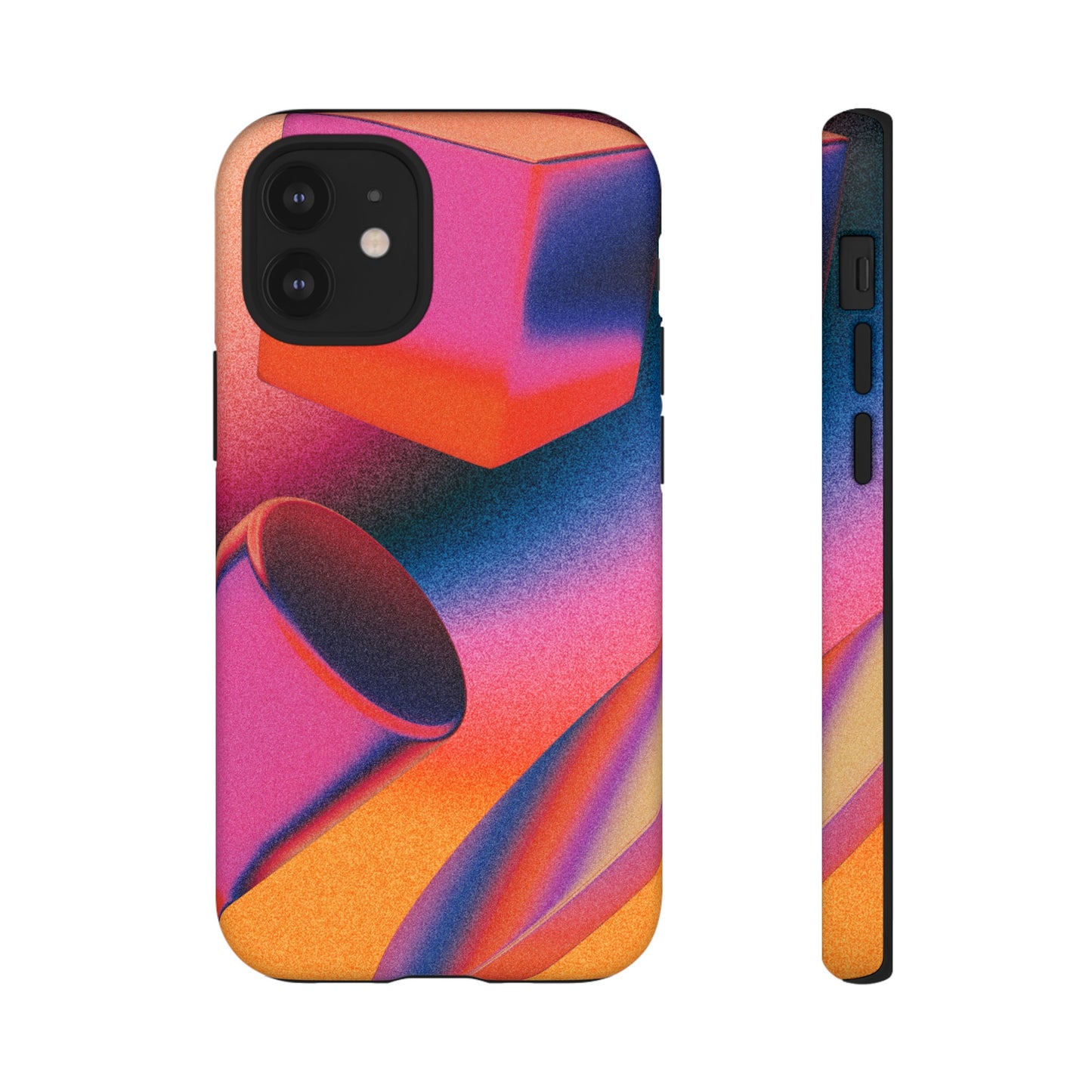 Floating Shapes Wallpaper Phone Case | iPhone 15 Plus/ Pro, 14, 13, 12| Google Pixel 7, Pro, 5| Samsung Galaxy S23 All Major Phone Models