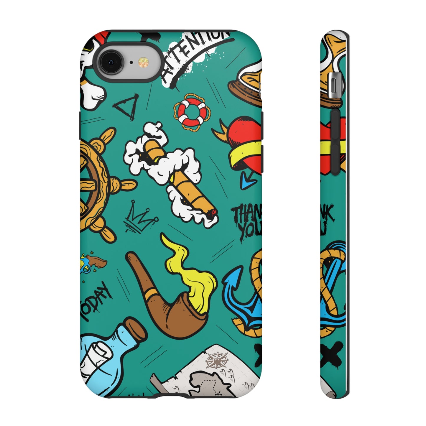 Pirate Wallpaper Phone Case | iPhone 15 Plus/ Pro, 14, 13, 12| Google Pixel 7, Pro, 5| Samsung Galaxy S23 All Major Phone Models