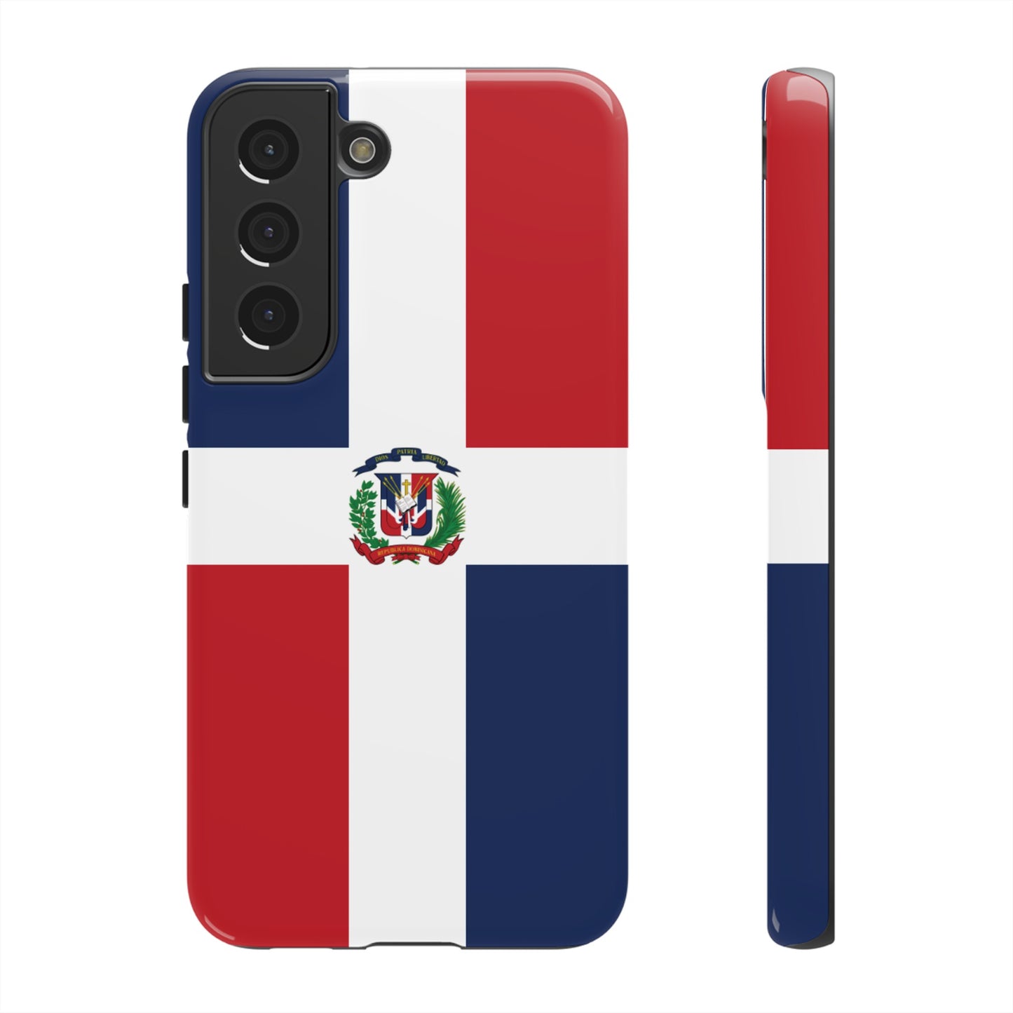 Dominican Republic Flag Phone Case | iPhone 15 Plus/ Pro, 14, 13, 12| Google Pixel 7, Pro, 5| Samsung Galaxy S23 All Major Phone Models