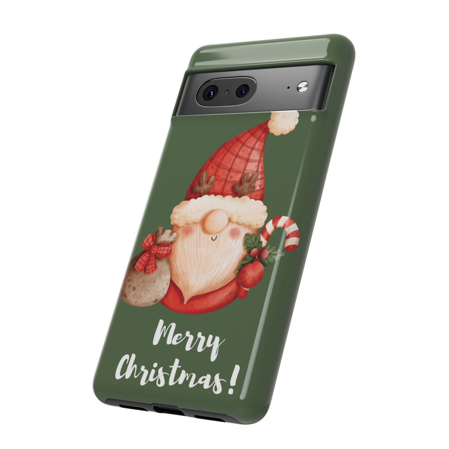 Cute Merry Christmas Wallpaper Phone Case | iPhone 15 Plus/ Pro, 14, 13, 12| Google Pixel 7, Pro, 5| Samsung Galaxy S23 All Major Phone Models