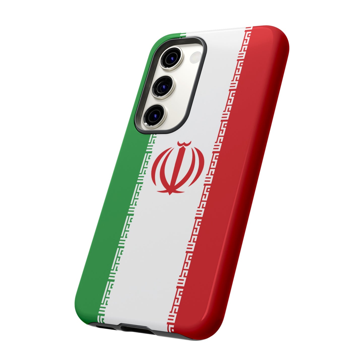 Iran Flag Phone Case | iPhone 15 Plus/ Pro, 14, 13, 12| Google Pixel 7, Pro, 5| Samsung Galaxy S23 All Major Phone Models