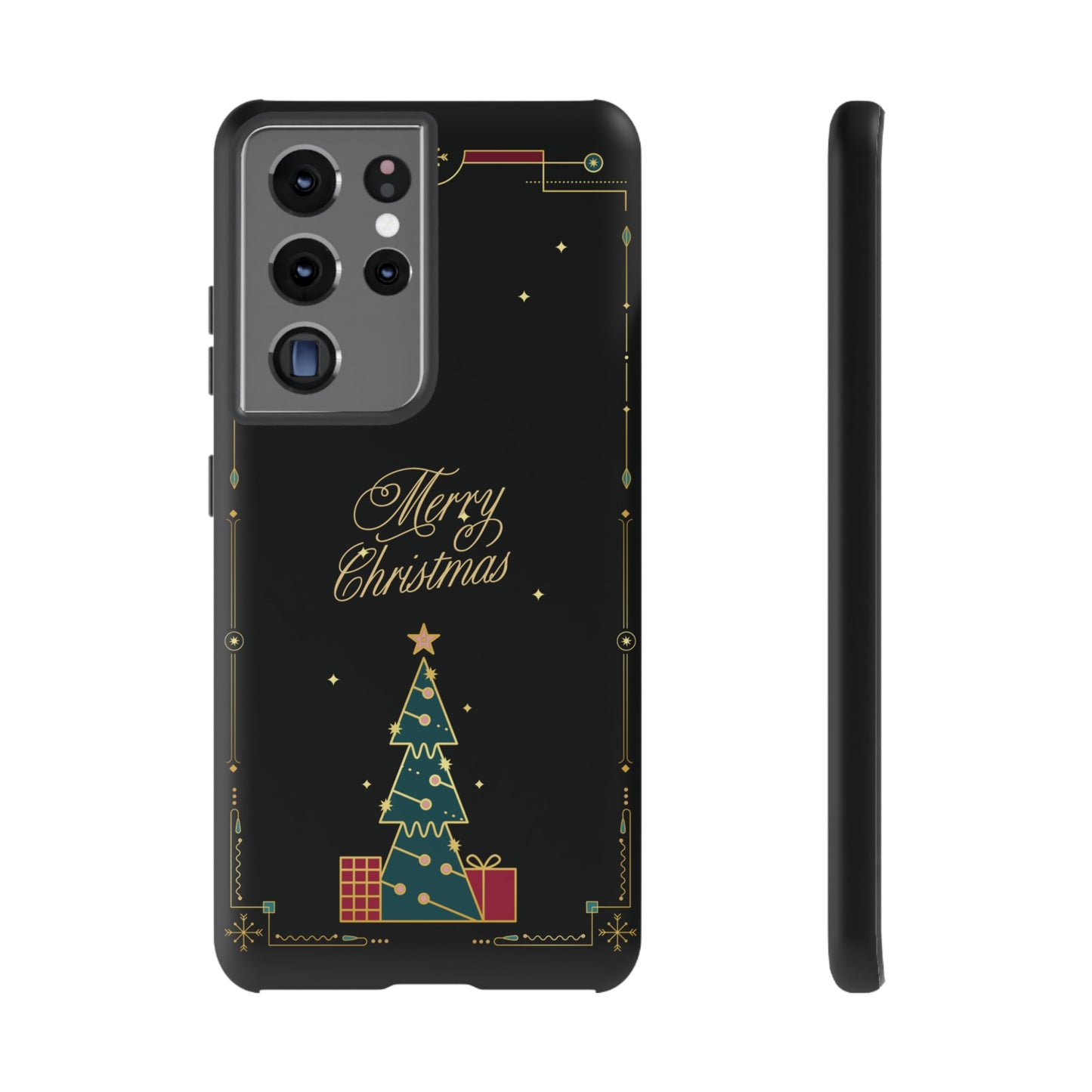 Christmas Tree Wallpaper Phone Case | iPhone 15 Plus/ Pro, 14, 13, 12| Google Pixel 7, Pro, 5| Samsung Galaxy S23 All Major Phone Models