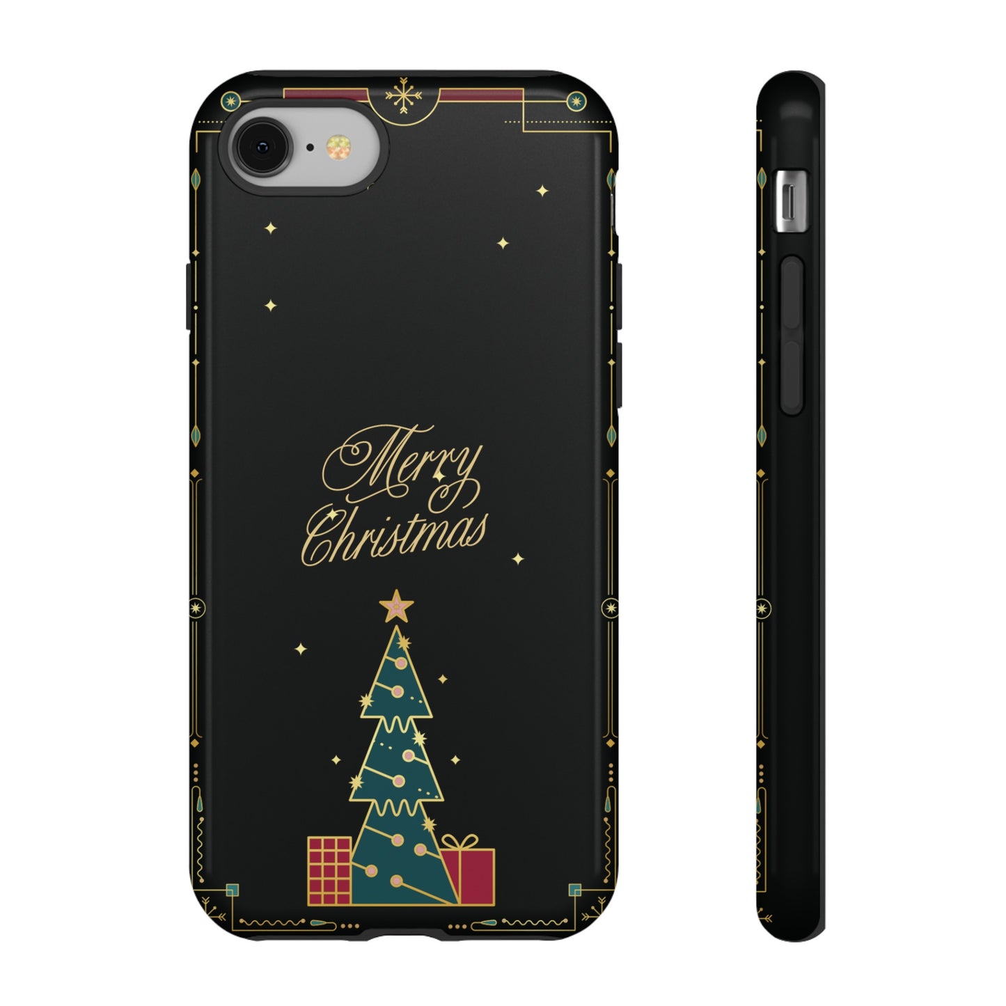 Christmas Tree Wallpaper Phone Case | iPhone 15 Plus/ Pro, 14, 13, 12| Google Pixel 7, Pro, 5| Samsung Galaxy S23 All Major Phone Models