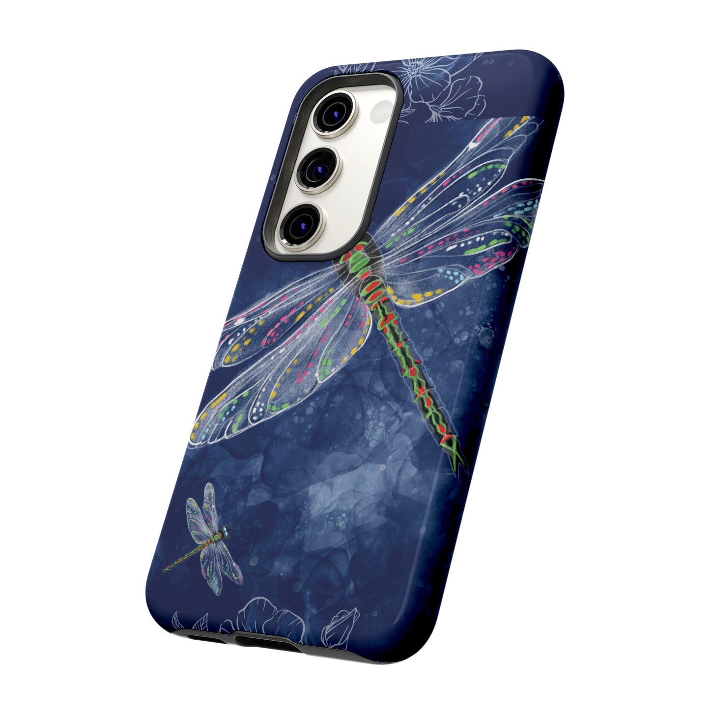 Dragonfly Wallpaper Phone Case | iPhone 15 Plus/ Pro, 14, 13, 12| Google Pixel 7, Pro, 5| Samsung Galaxy S23 All Major Phone Models