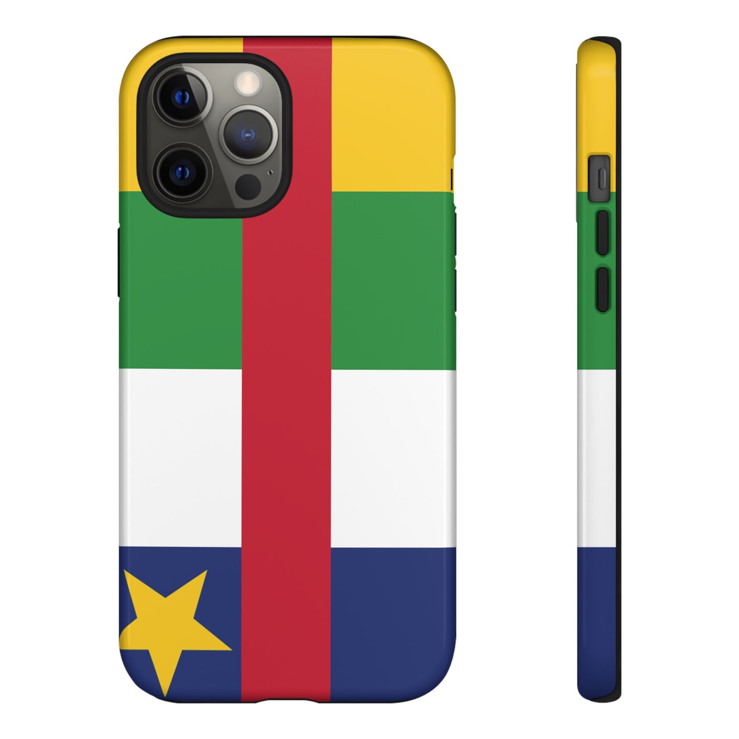 Central African Republic Flag Phone Case | iPhone 15 Plus/ Pro, 14, 13, 12| Google Pixel 7, Pro, 5| Samsung Galaxy S23 All Major Phone Models