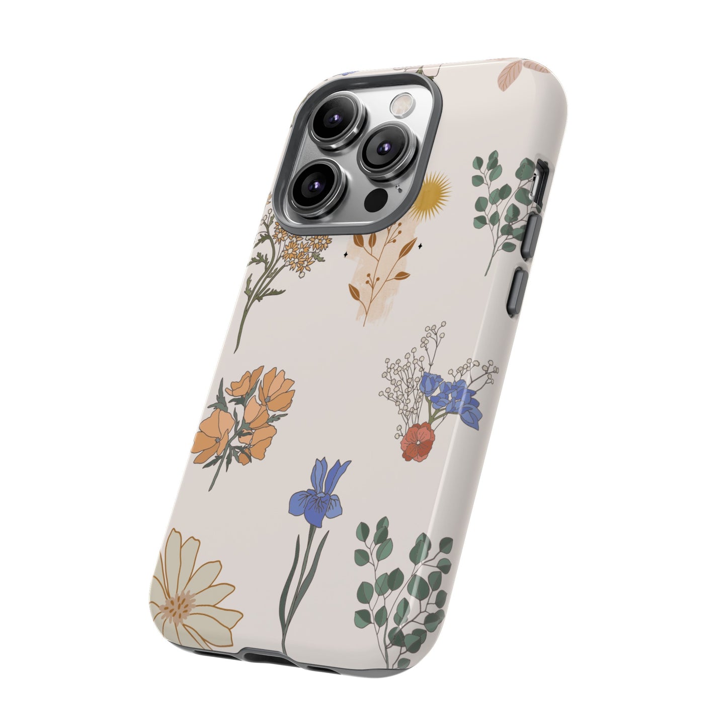 Floral Collage Phone Case | iPhone 15 Plus/ Pro, 14, 13, 12| Google Pixel 7, Pro, 5| Samsung Galaxy S23 All Major Phone Models