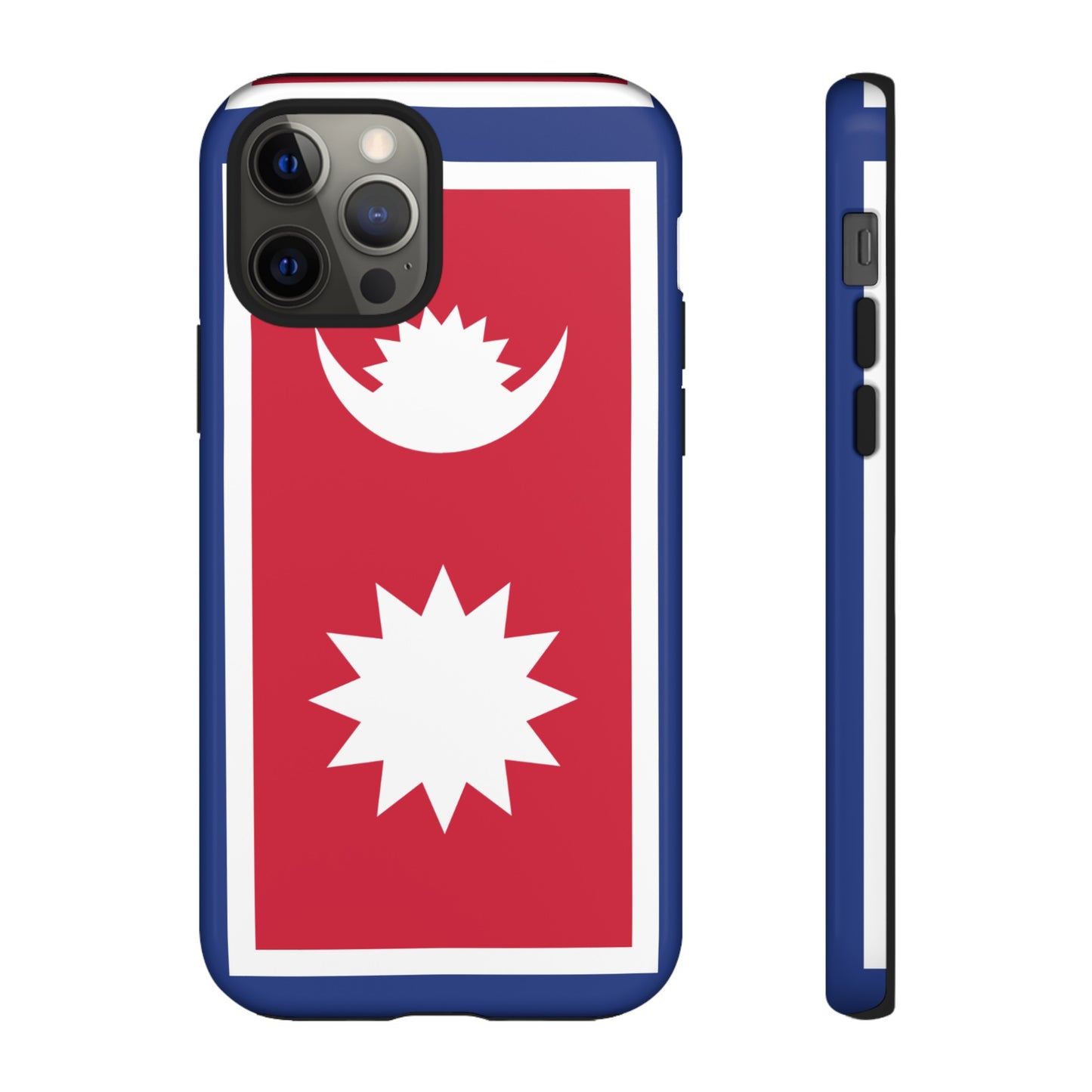 Nepal Flag Phone Case | iPhone 15 Plus/ Pro, 14, 13, 12| Google Pixel 7, Pro, 5| Samsung Galaxy S23 All Major Phone Models