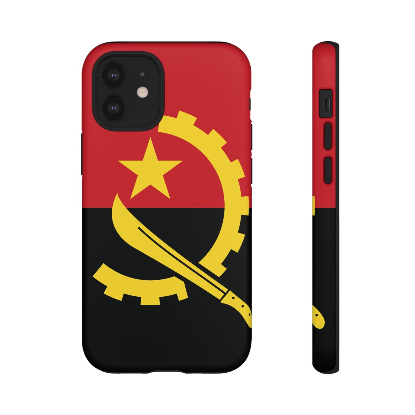 Angola Flag Phone Case | iPhone 15 Plus/ Pro, 14, 13, 12| Google Pixel 7, Pro, 5| Samsung Galaxy S23 All Major Phone Models