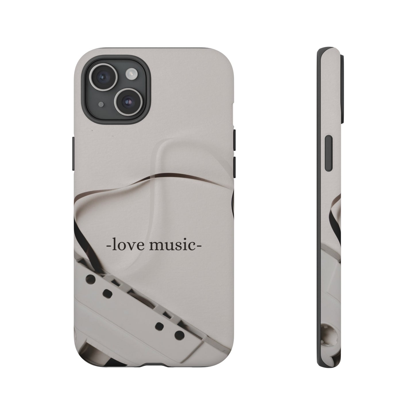 Love Music Wallpaper Phone Case | iPhone 15 Plus/ Pro, 14, 13, 12| Google Pixel 7, Pro, 5| Samsung Galaxy S23 All Major Phone Models