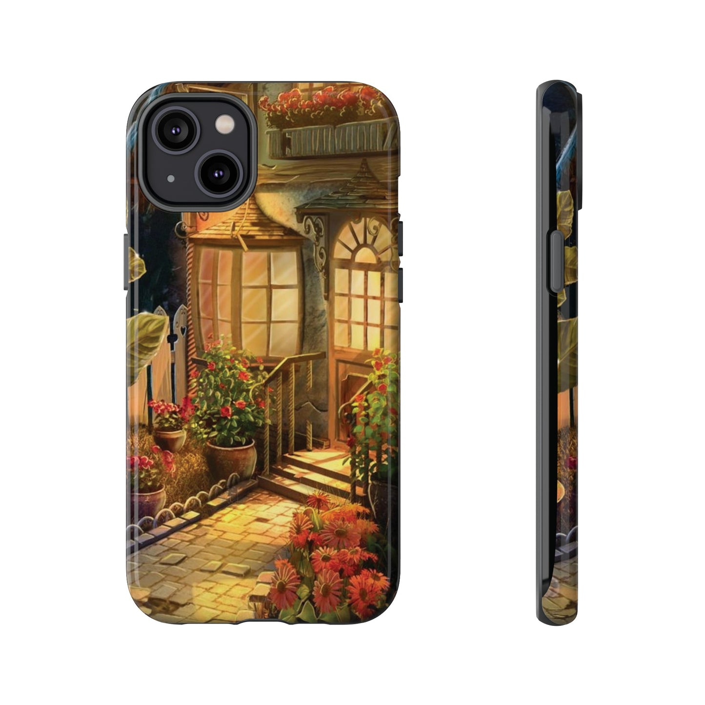 Cottage Garden Wallpaper Phone Case | iPhone 15 Plus/ Pro, 14, 13, 12| Google Pixel 7, Pro, 5| Samsung Galaxy S23 All Major Phone Models