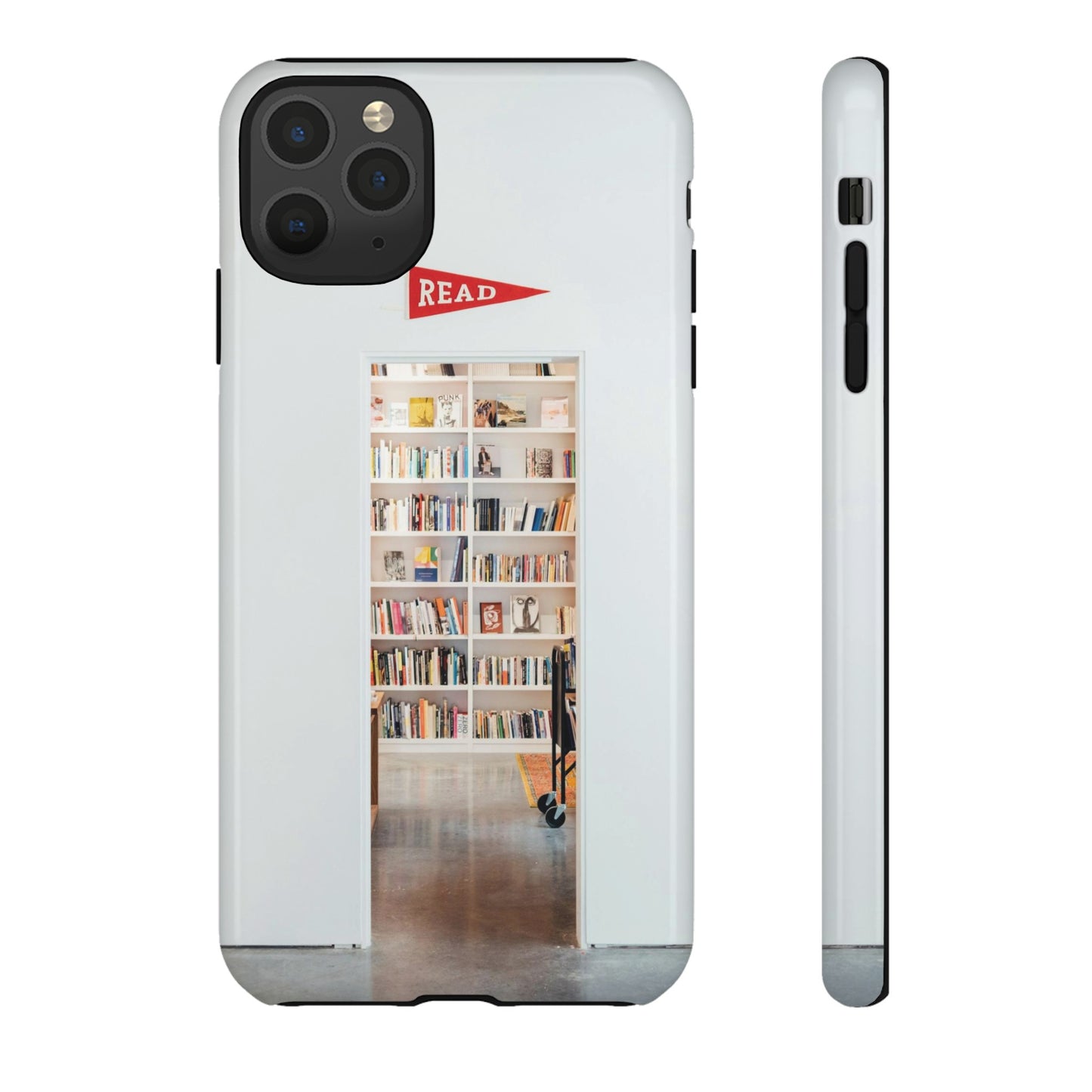 Peaceful Library Wallpaper Phone Case | iPhone 15 Plus/ Pro, 14, 13, 12| Google Pixel 7, Pro, 5| Samsung Galaxy S23 All Major Phone Models