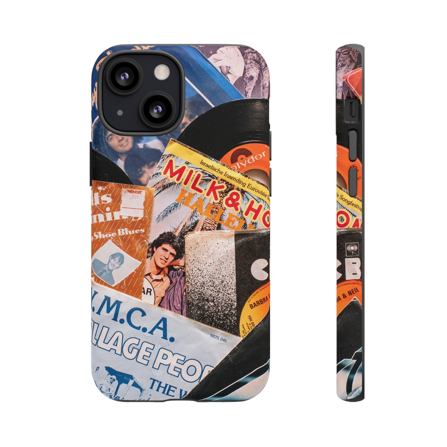 Retro Vinyl Wallpaper Phone Case | iPhone 15 Plus/ Pro, 14, 13, 12| Google Pixel 7, Pro, 5| Samsung Galaxy S23 All Major Phone Models