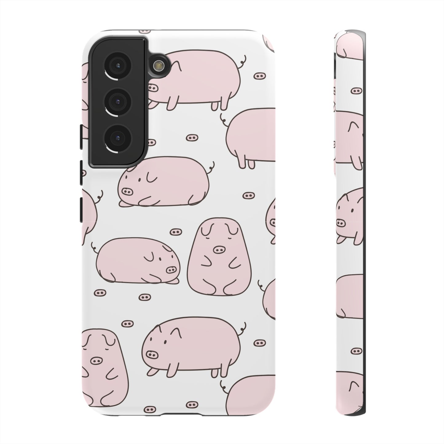 Pig Wallpaper Phone Case | iPhone 15 Plus/ Pro, 14, 13, 12| Google Pixel 7, Pro, 5| Samsung Galaxy S23 All Major Phone Models