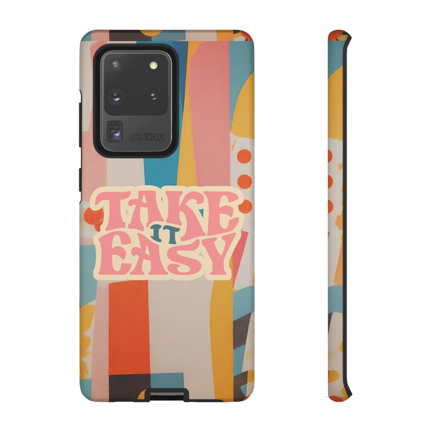 Take It Easy Wallpaper Phone Case | iPhone 15 Plus/ Pro, 14, 13, 12| Google Pixel 7, Pro, 5| Samsung Galaxy S23 All Major Phone Models