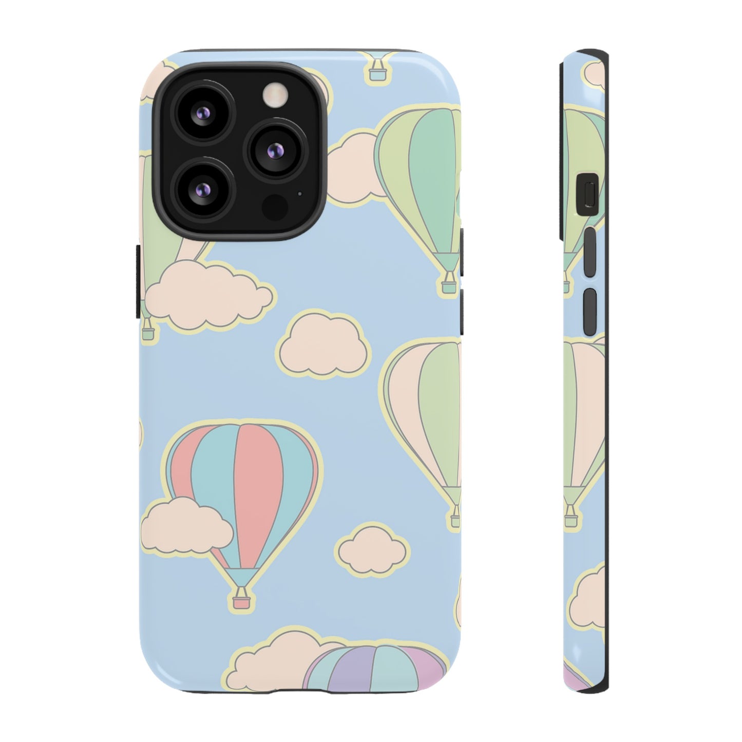 Hot Air Balloon Wallpaper Phone Case | iPhone 15 Plus/ Pro, 14, 13, 12| Google Pixel 7, Pro, 5| Samsung Galaxy S23 All Major Phone Models