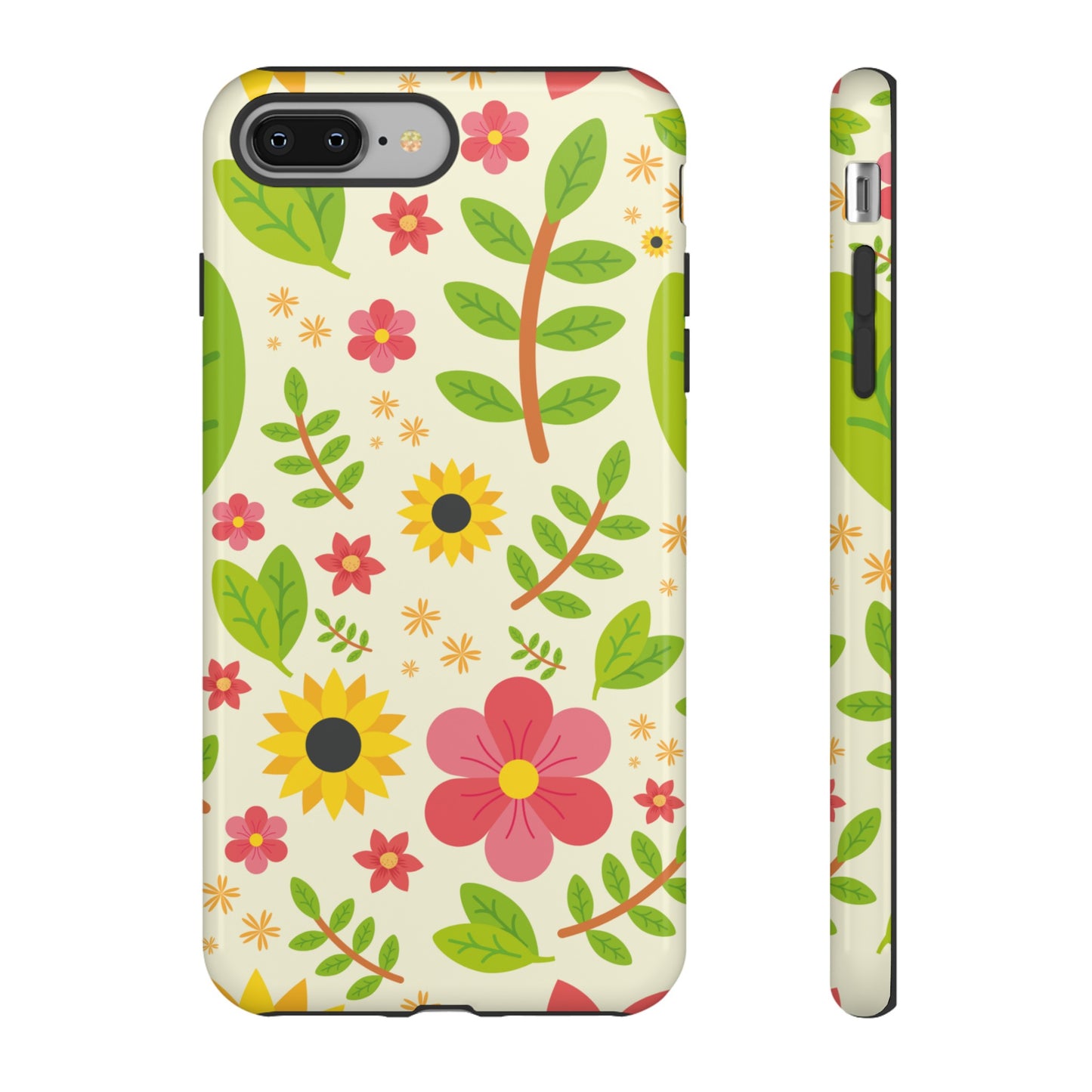 Botanical Flowers Phone Case | iPhone 15 Plus/ Pro, 14, 13, 12| Google Pixel 7, Pro, 5| Samsung Galaxy S23 All Major Phone Models