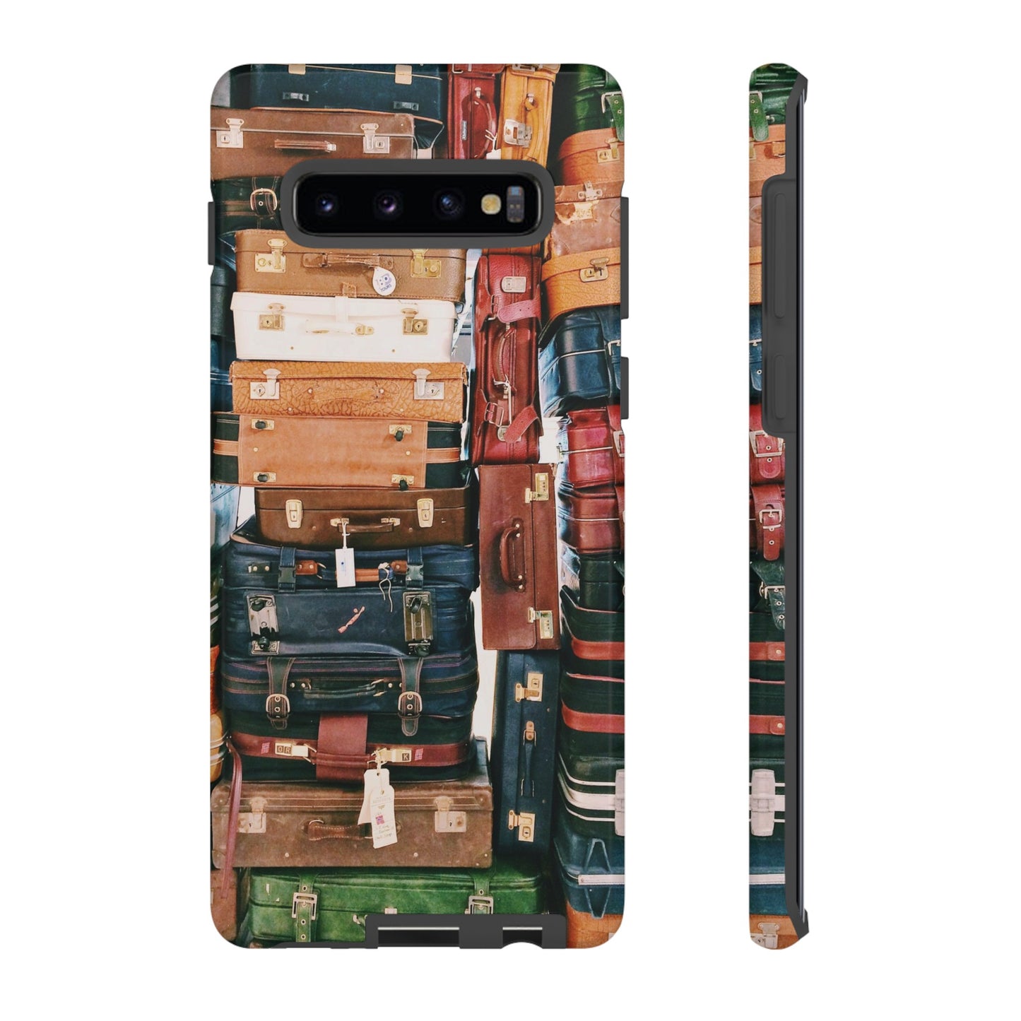 Suitcase Wallpaper Phone Case | iPhone 15 Plus/ Pro, 14, 13, 12| Google Pixel 7, Pro, 5| Samsung Galaxy S23 All Major Phone Models