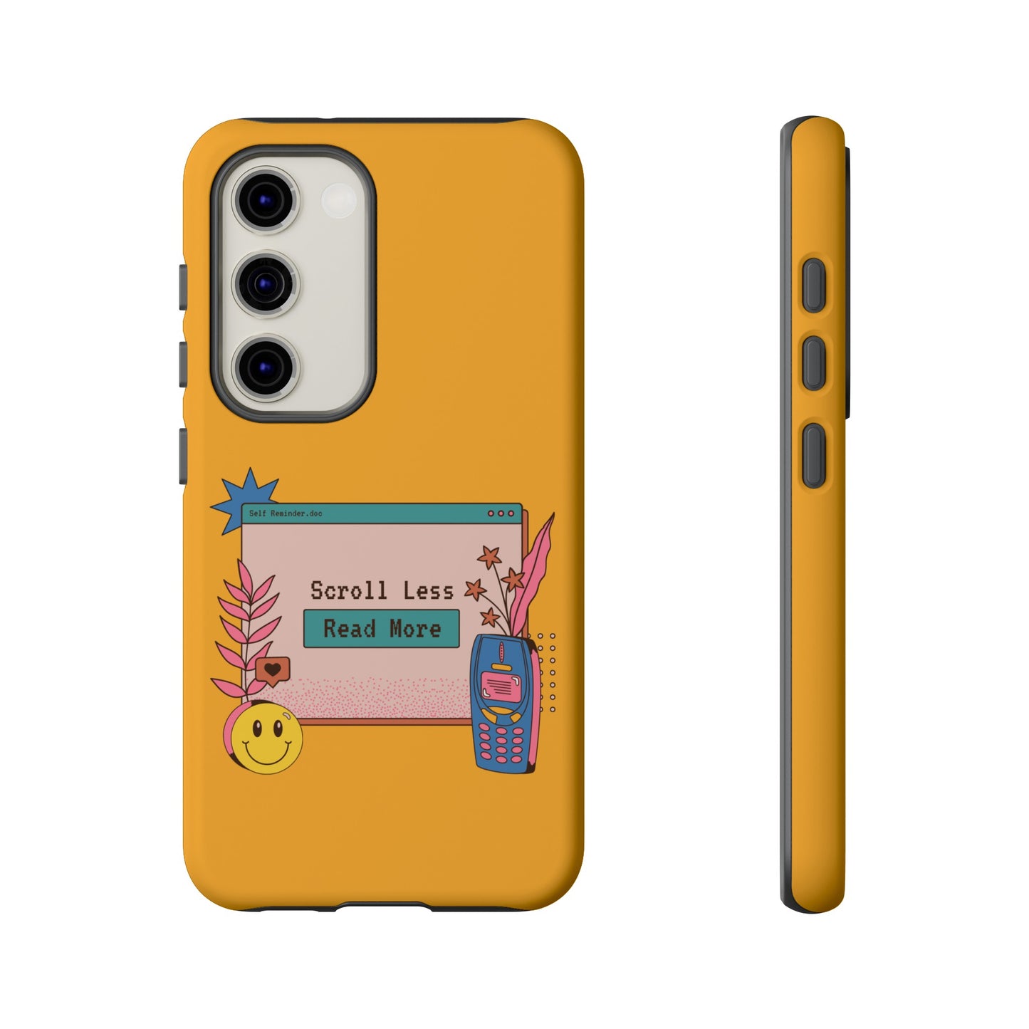 Scroll Less. Read More. Phone Case | iPhone 15 Plus/ Pro, 14, 13, 12| Google Pixel 7, Pro, 5| Samsung Galaxy S23 All Major Phone Models