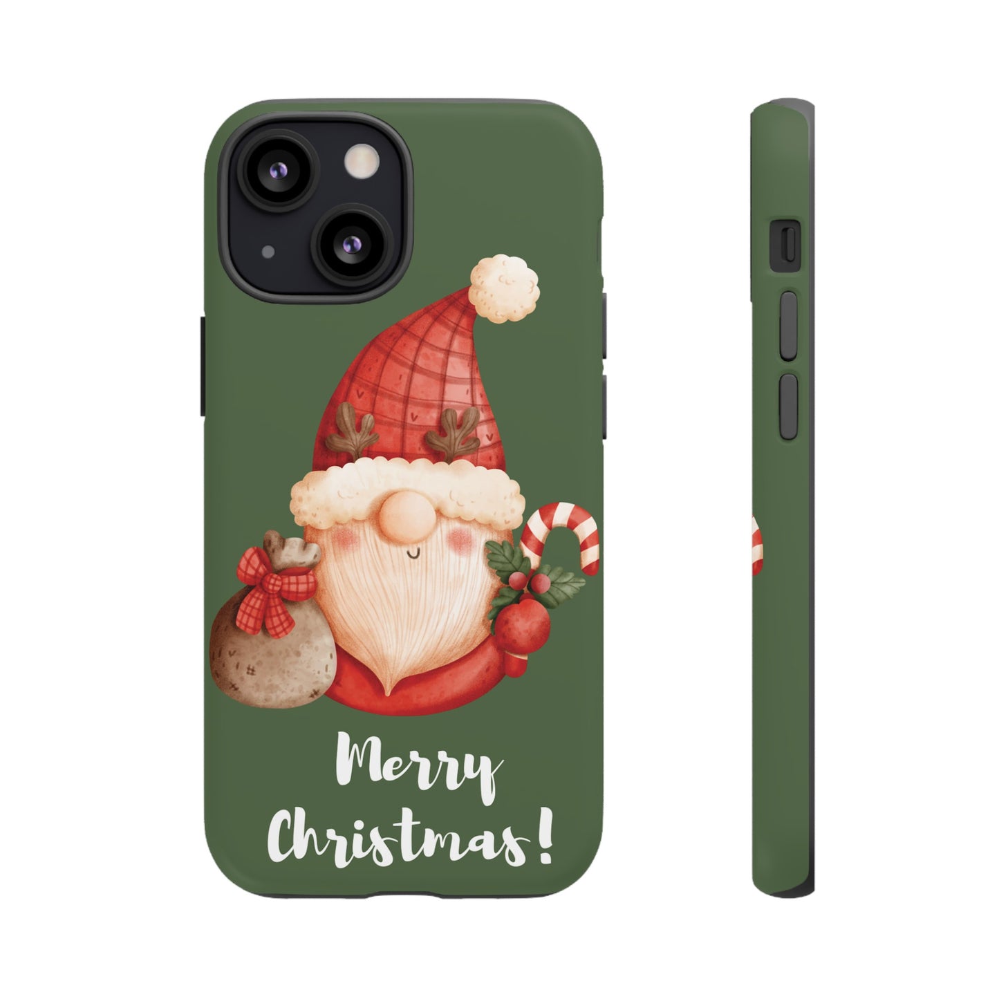 Cute Merry Christmas Wallpaper Phone Case | iPhone 15 Plus/ Pro, 14, 13, 12| Google Pixel 7, Pro, 5| Samsung Galaxy S23 All Major Phone Models