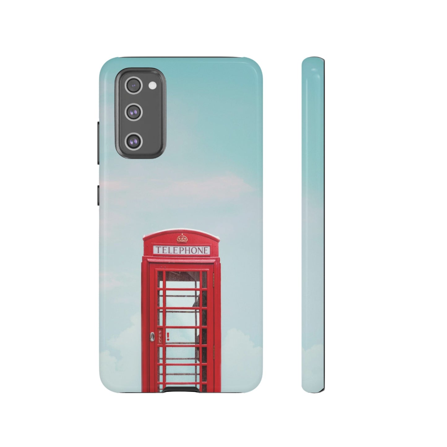 Telephone Booth Wallpaper Phone Case |iPhone 15 Plus/ Pro, 14, 13, 12|Google Pixel 7, Pro, 5| Samsung Galaxy S23 All Major Phone Models