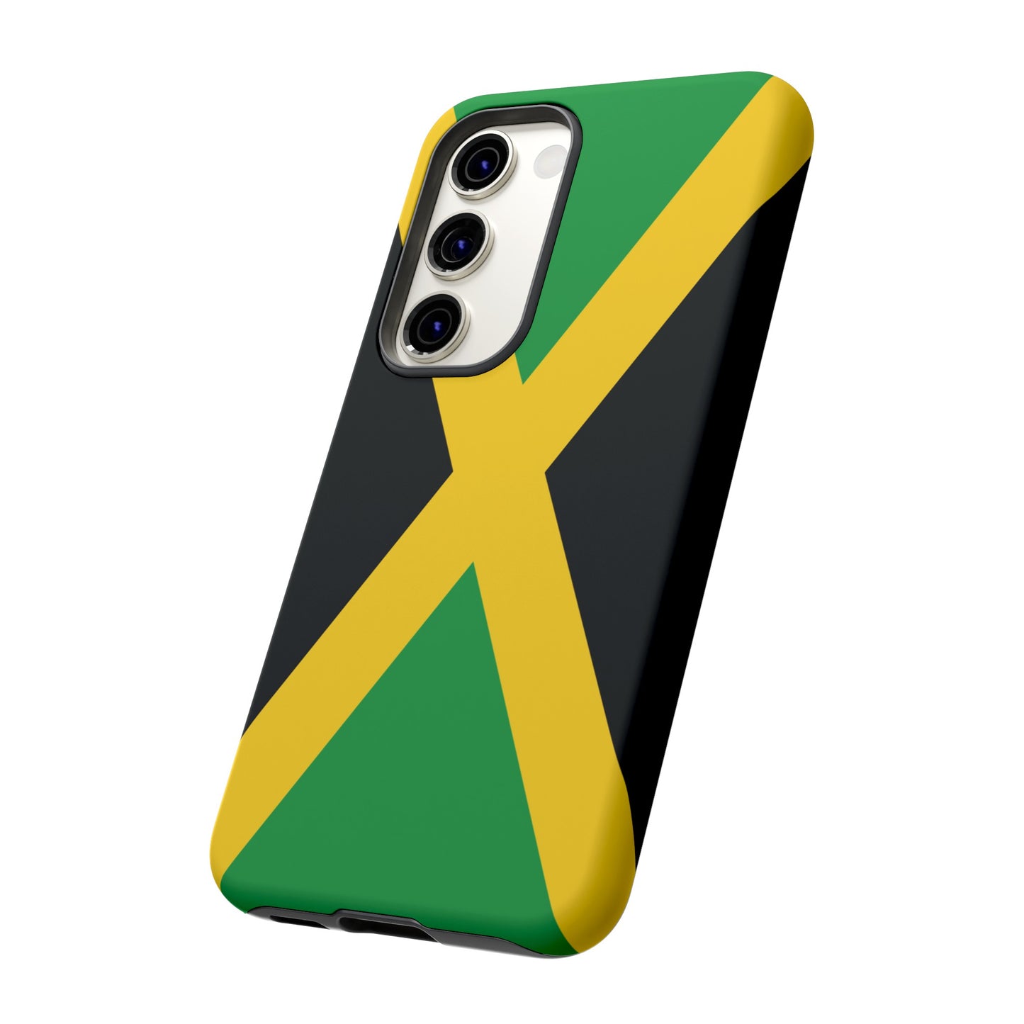 Jamaica Flag Phone Case | iPhone 15 Plus/ Pro, 14, 13, 12| Google Pixel 7, Pro, 5| Samsung Galaxy S23 All Major Phone Models