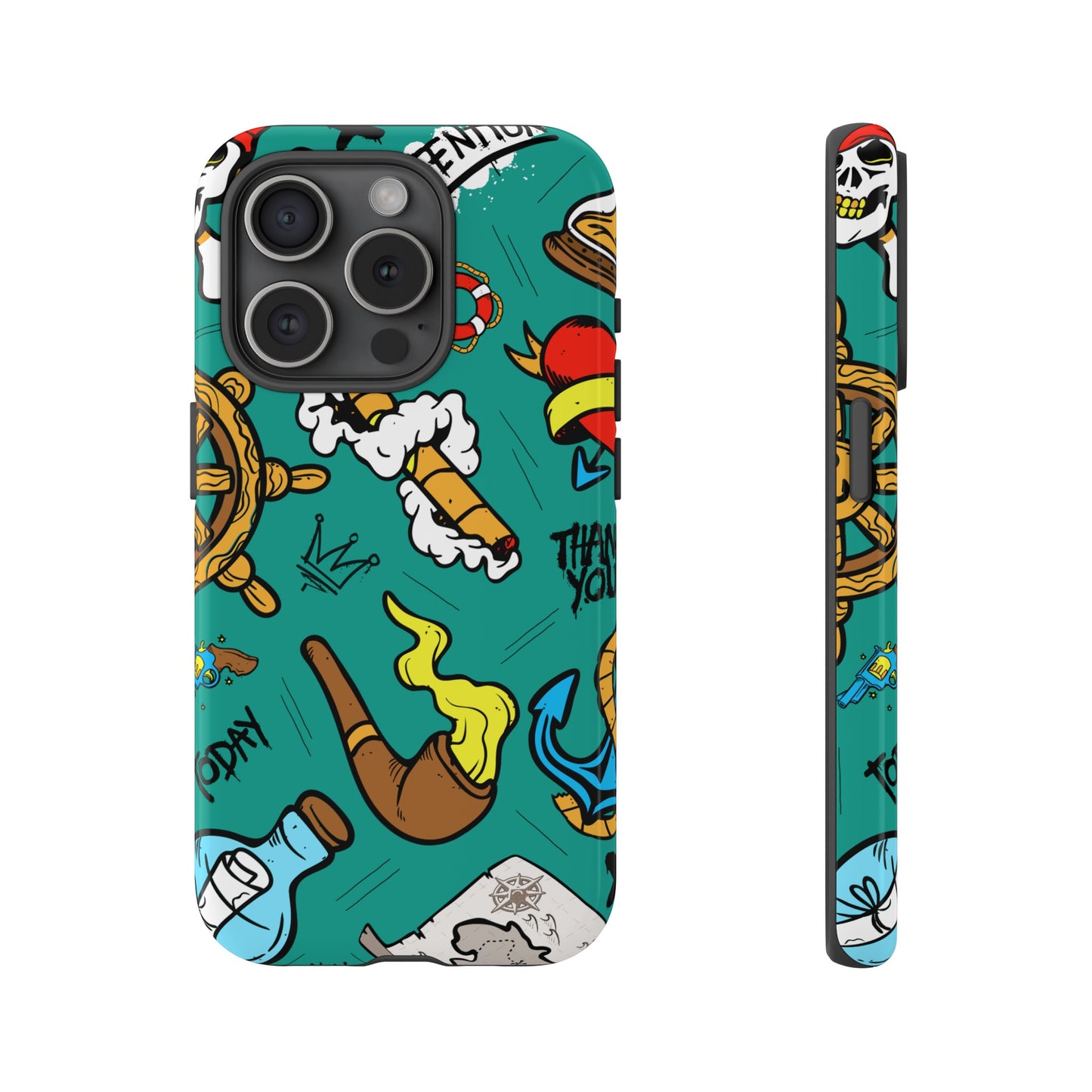 Pirate Wallpaper Phone Case | iPhone 15 Plus/ Pro, 14, 13, 12| Google Pixel 7, Pro, 5| Samsung Galaxy S23 All Major Phone Models