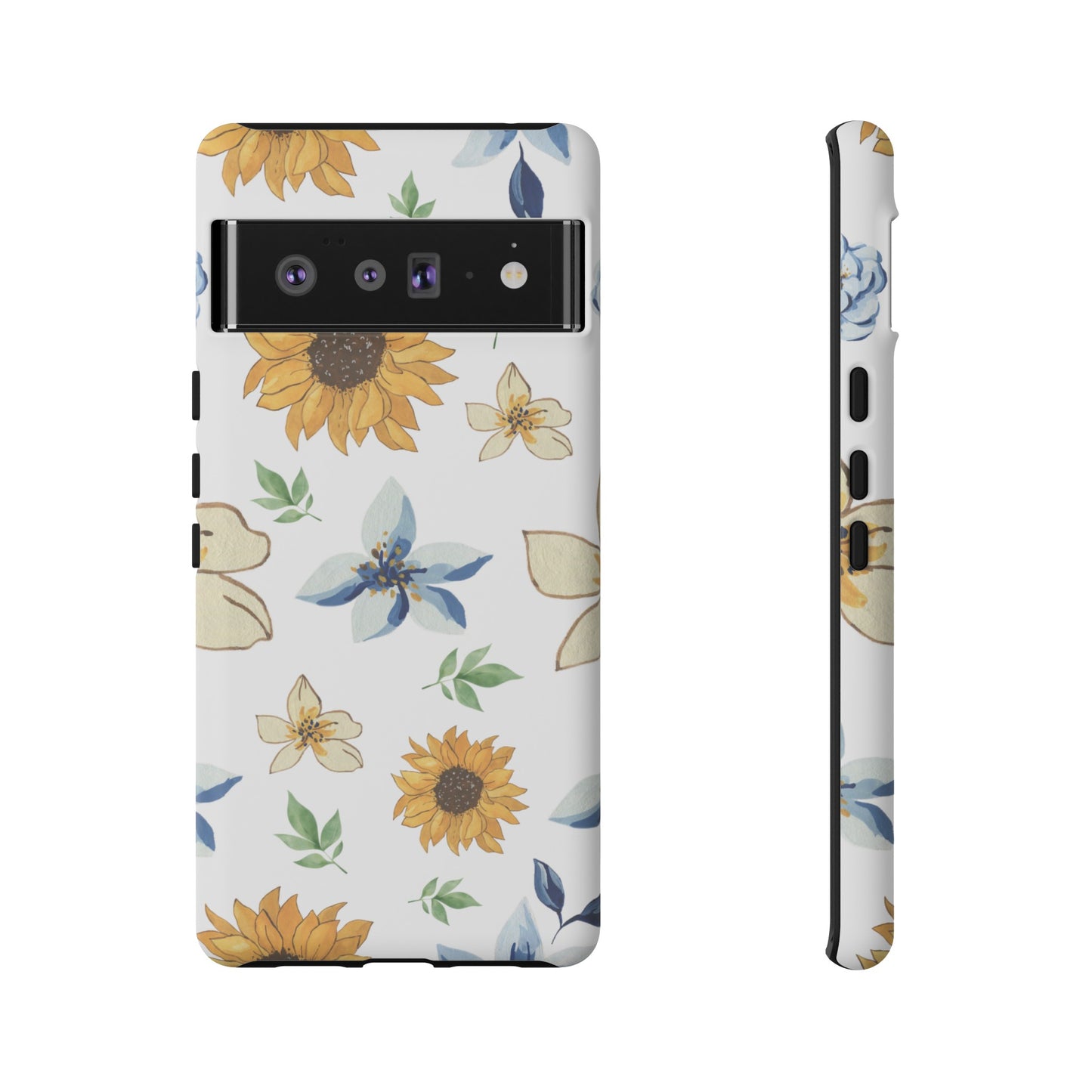 Beautiful Watercolour Flower Wallpaper Phone Case | iPhone 15 Plus/ Pro, 14, 13, 12| Google Pixel 7, Pro, 5| Samsung Galaxy S23 All Major Phone Models