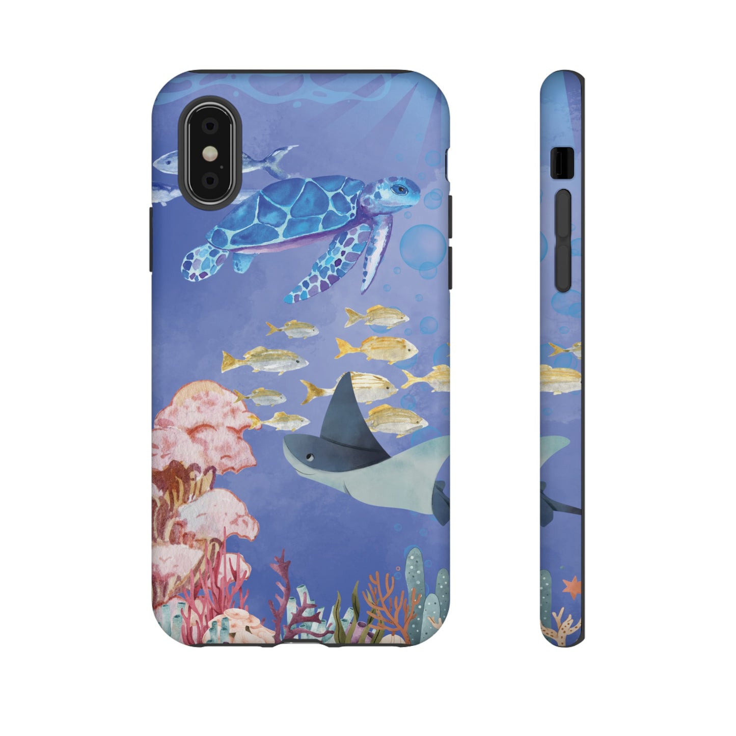 Underwater Scene Wallpaper Phone Case | iPhone 15 Plus/ Pro, 14, 13, 12| Google Pixel 7, Pro, 5| Samsung Galaxy S23 All Major Phone Models