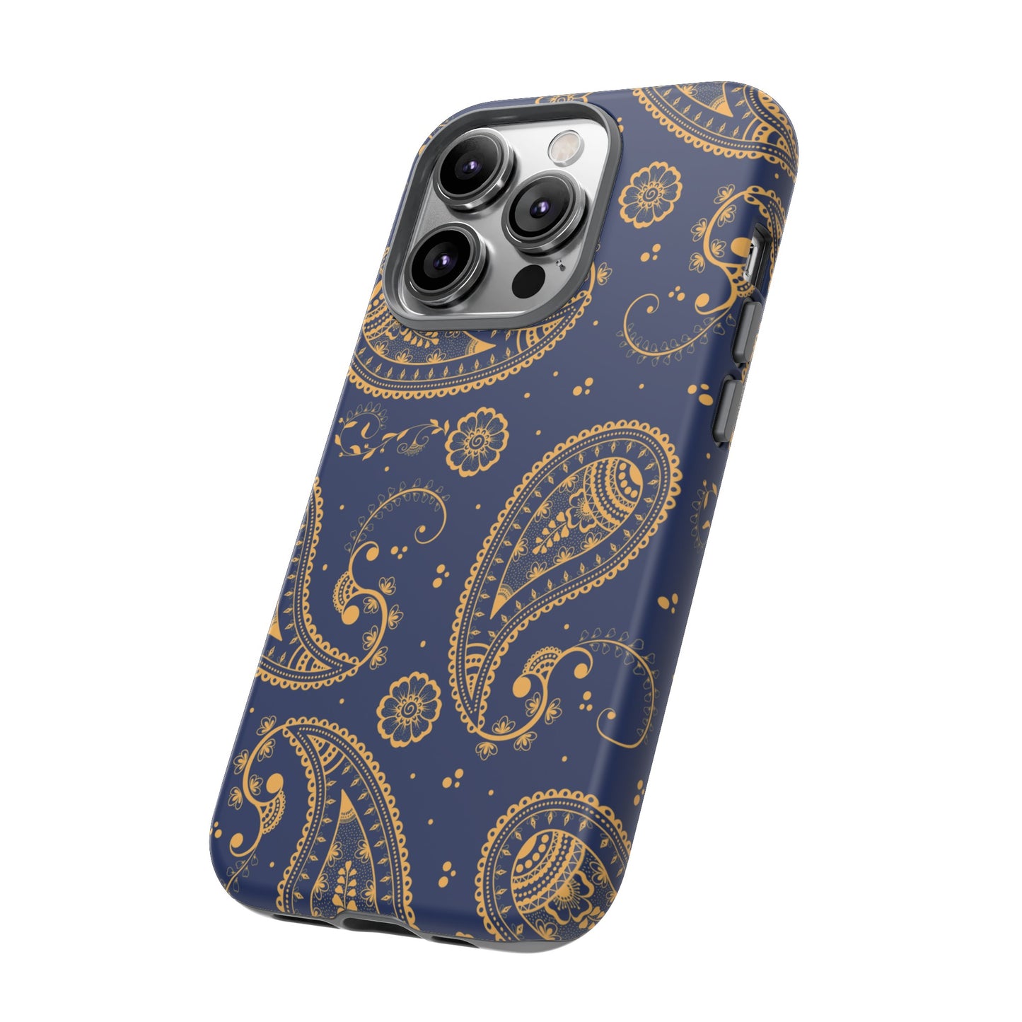 Indian Paisley Wallpaper Phone Case | iPhone 15 Plus/ Pro, 14, 13, 12| Google Pixel 7, Pro, 5| Samsung Galaxy S23 All Major Phone Models