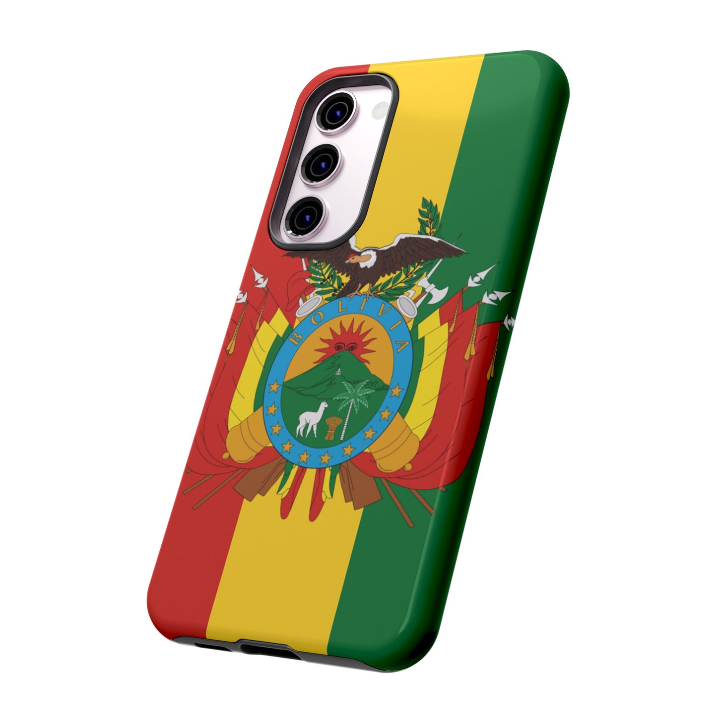 Bolivia Flag Phone Case | iPhone 15 Plus/ Pro, 14, 13, 12| Google Pixel 7, Pro, 5| Samsung Galaxy S23 All Major Phone Models