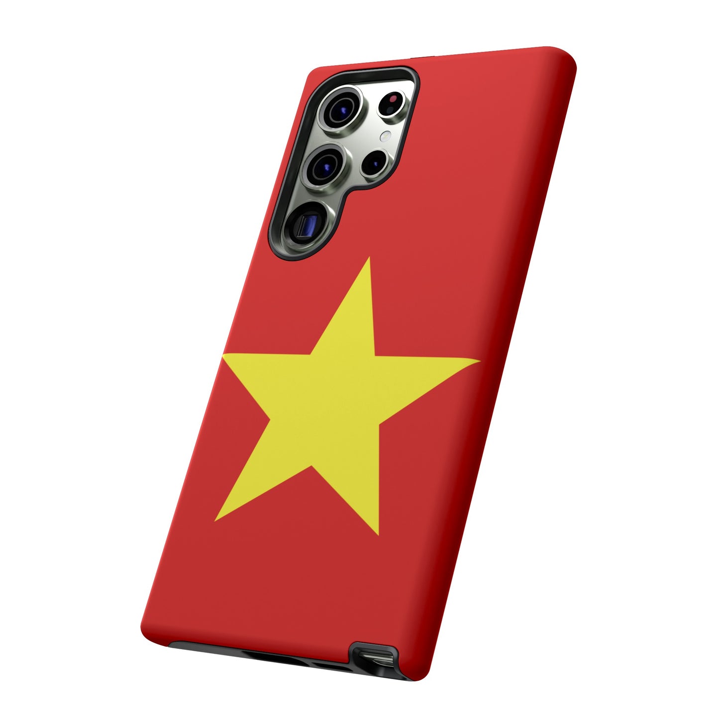 Vietnam Flag Phone Case | iPhone 15 Plus/ Pro, 14, 13, 12| Google Pixel 7, Pro, 5| Samsung Galaxy S23 All Major Phone Models