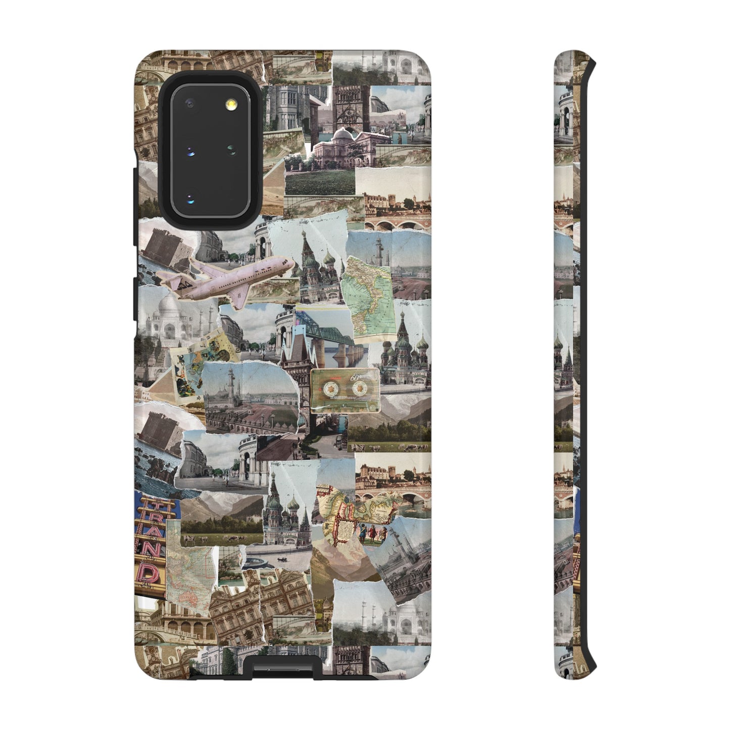 Travel Collage Wallpaper Phone Case | iPhone 15 Plus/ Pro, 14, 13, 12| Google Pixel 7, Pro, 5| Samsung Galaxy S23 All Major Phone Models