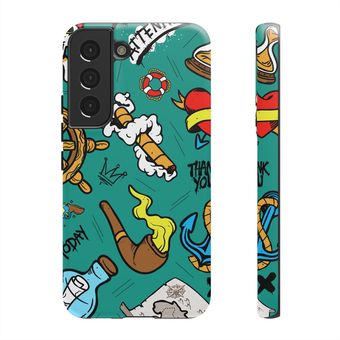 Pirate Wallpaper Phone Case | iPhone 15 Plus/ Pro, 14, 13, 12| Google Pixel 7, Pro, 5| Samsung Galaxy S23 All Major Phone Models