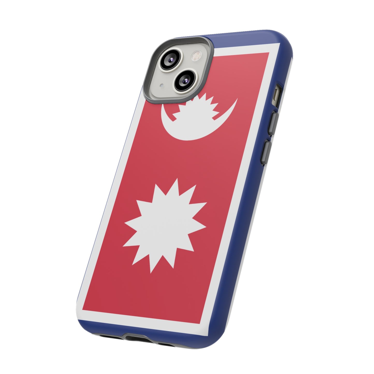 Nepal Flag Phone Case | iPhone 15 Plus/ Pro, 14, 13, 12| Google Pixel 7, Pro, 5| Samsung Galaxy S23 All Major Phone Models