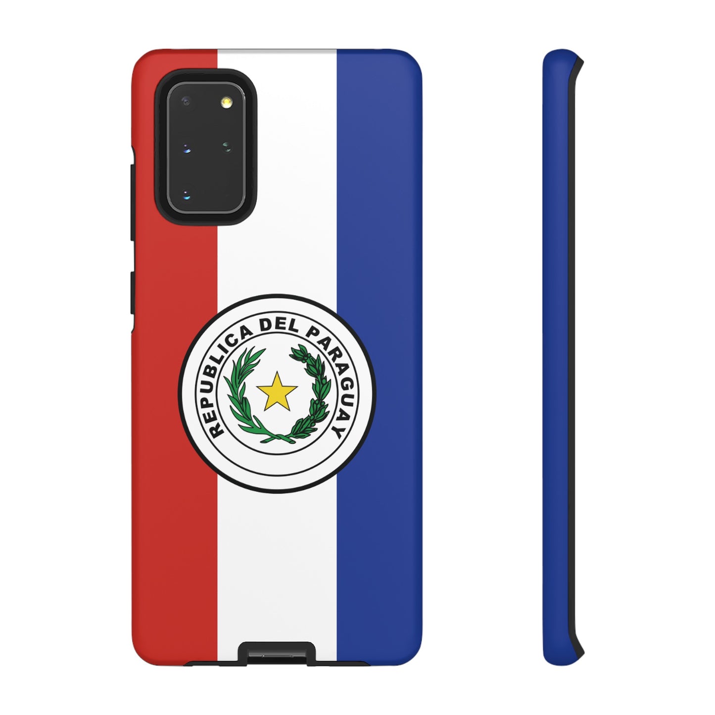 Paraguay Flag Phone Case | iPhone 15 Plus/ Pro, 14, 13, 12| Google Pixel 7, Pro, 5| Samsung Galaxy S23 All Major Phone Models