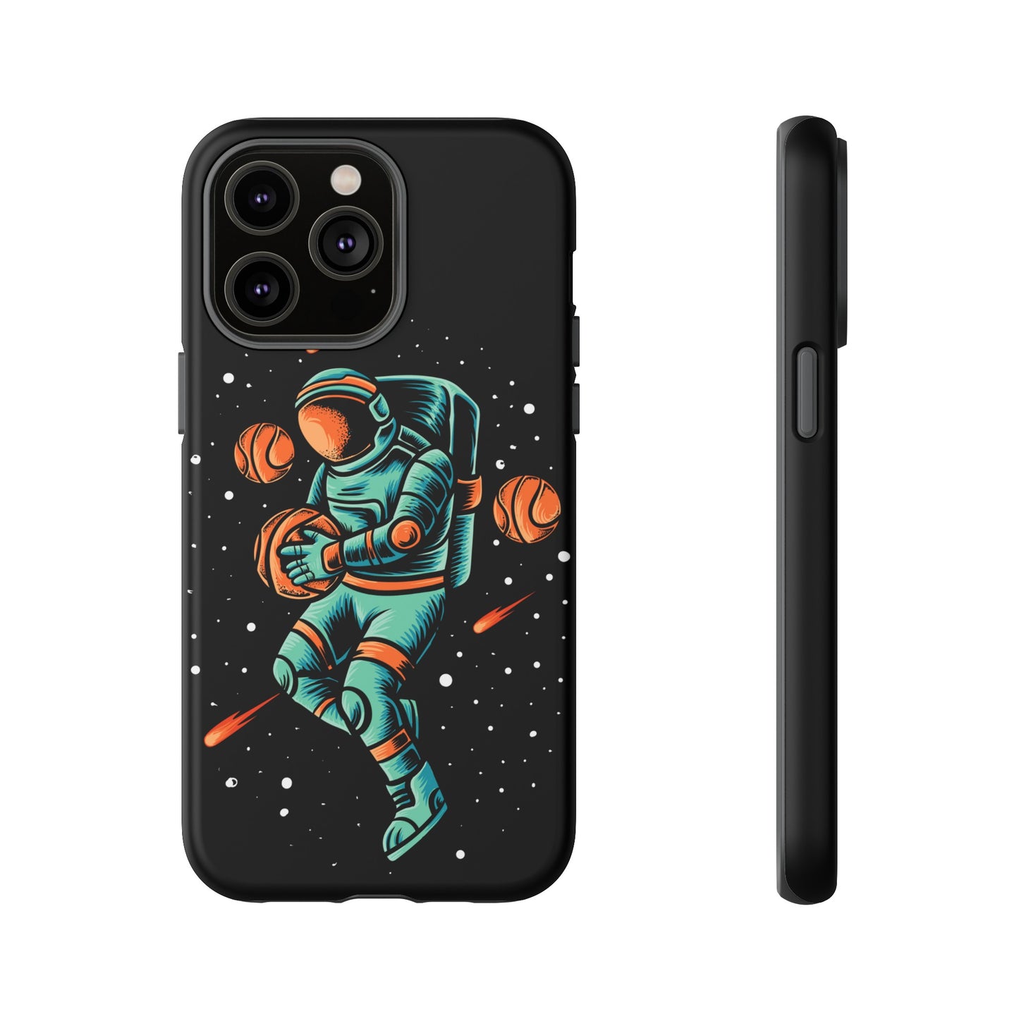 Space Basketball Phone Case | iPhone 15 Plus/ Pro, 14, 13, 12| Google Pixel 7, Pro, 5| Samsung Galaxy S23 All Major Phone Models