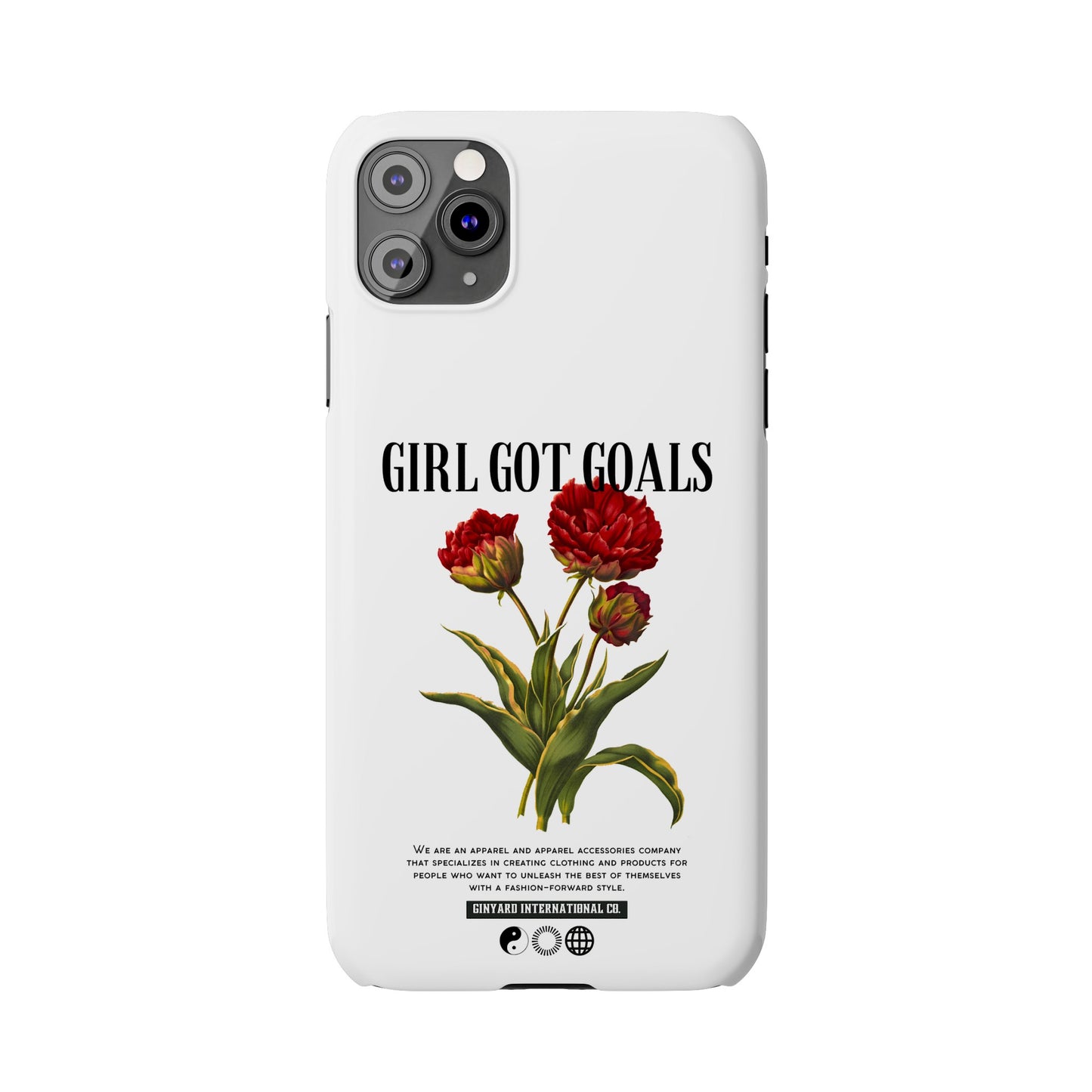 Girl Got Goals Phone Case | iPhone 15 Plus/ Pro, 14, 13, 12|