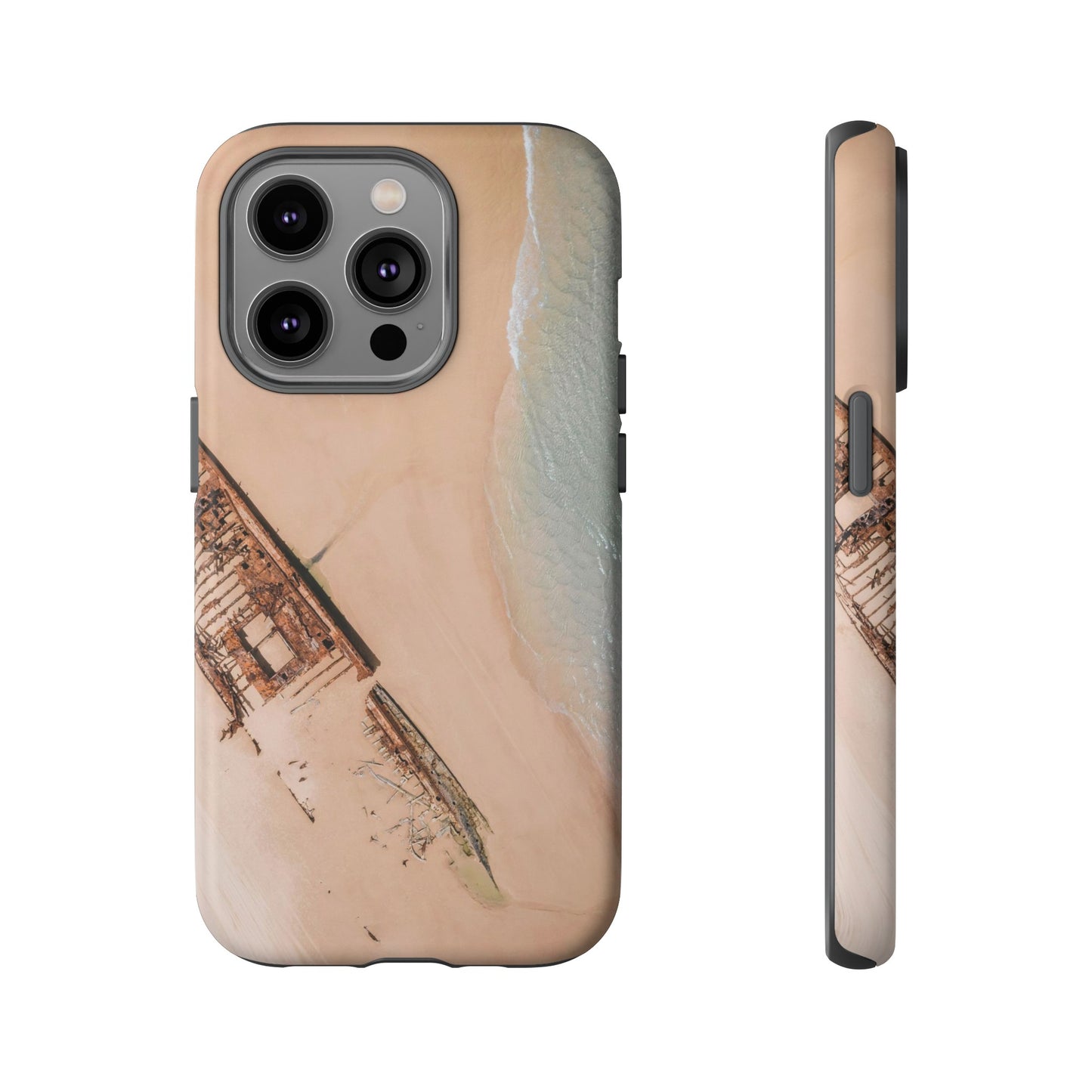 Fraser Island Shipwreck Wallpaper Phone Case | iPhone 15 Plus/ Pro, 14, 13, 12| Google Pixel 7, Pro, 5| Samsung Galaxy S23 All Major Phone Models