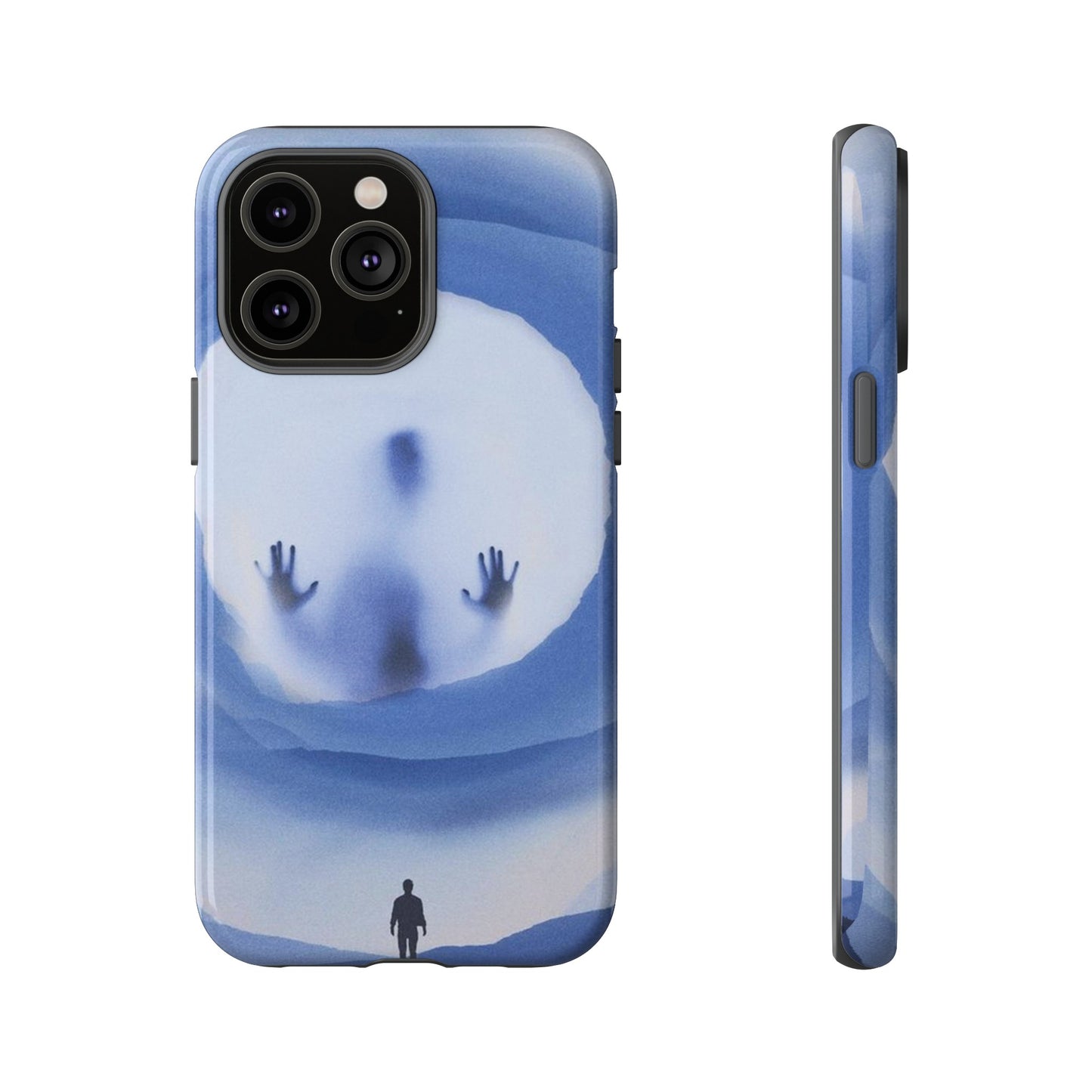 Alien Encounter Wallpaper Phone Case | iPhone 15 Plus/ Pro, 14, 13, 12| Google Pixel 7, Pro, 5| Samsung Galaxy S23 All Major Phone Models