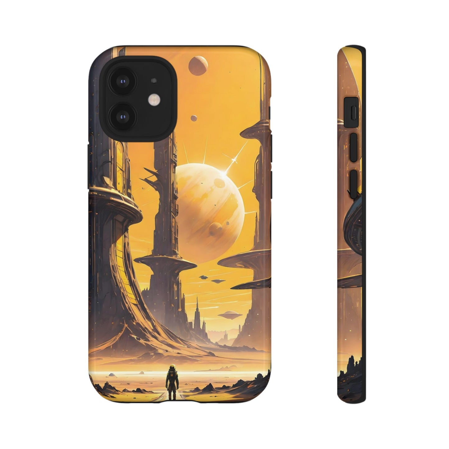 Distant Planets Sci Fi Wallpaper Phone Case | iPhone 15 Plus/ Pro, 14, 13, 12| Google Pixel 7, Pro, 5| Samsung Galaxy S23 All Major Phone Models