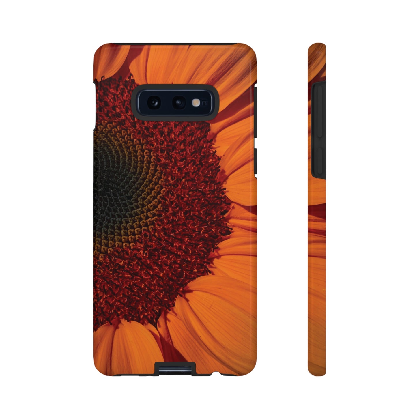 Orange Sunflower Wallpaper Phone Case | iPhone 15 Plus/ Pro, 14, 13, 12| Google Pixel 7, Pro, 5| Samsung Galaxy S23 All Major Phone Models