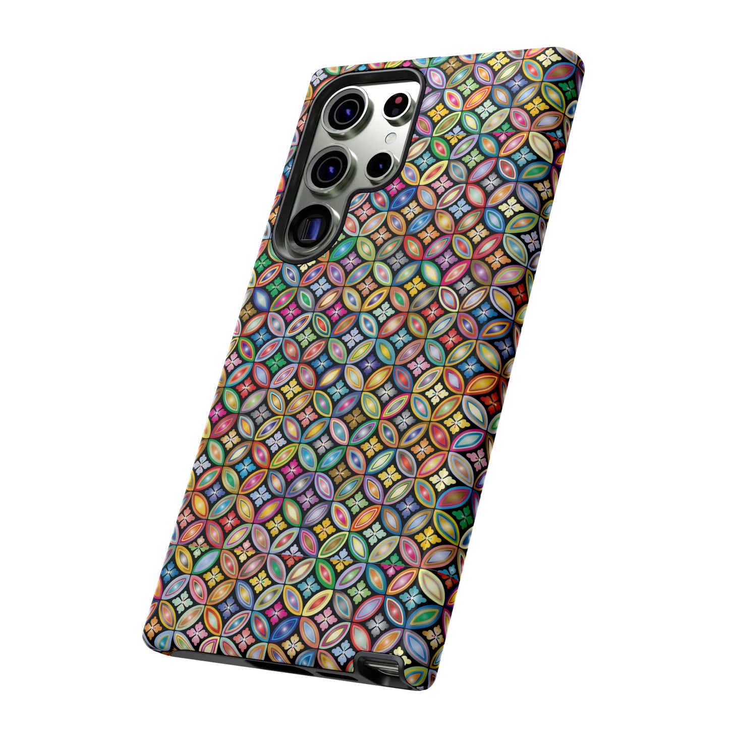 Geometric Pattern Wallpaper Phone Case | iPhone 15 Plus/ Pro, 14, 13, 12| Google Pixel 7, Pro, 5| Samsung Galaxy S23 All Major Phone Models